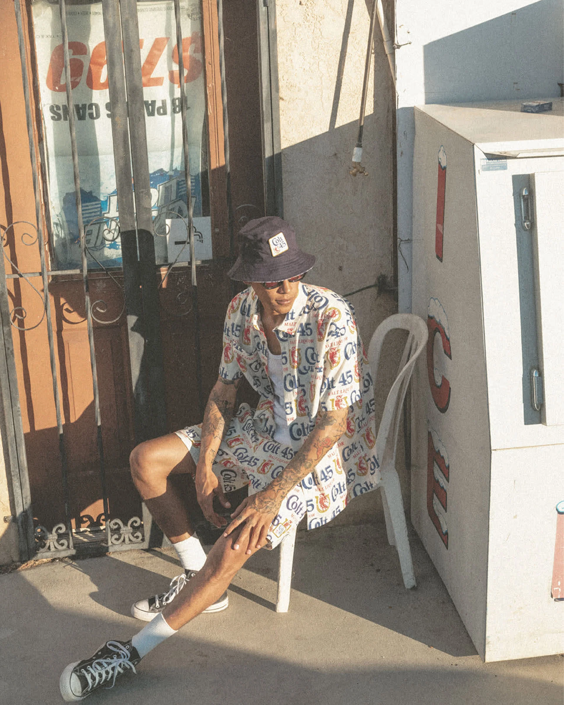 Colt 45 x Brixton S/S Shirt - Multi - Image 7