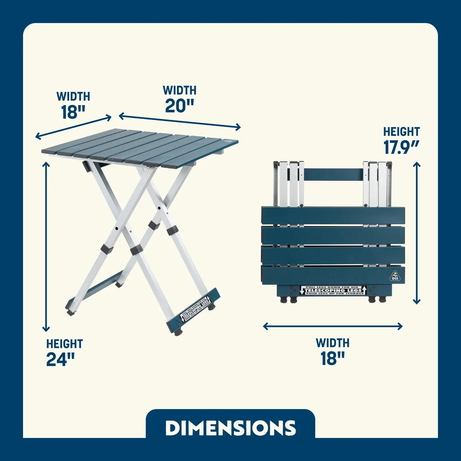 Compact Camp Table 20™ - Image 15