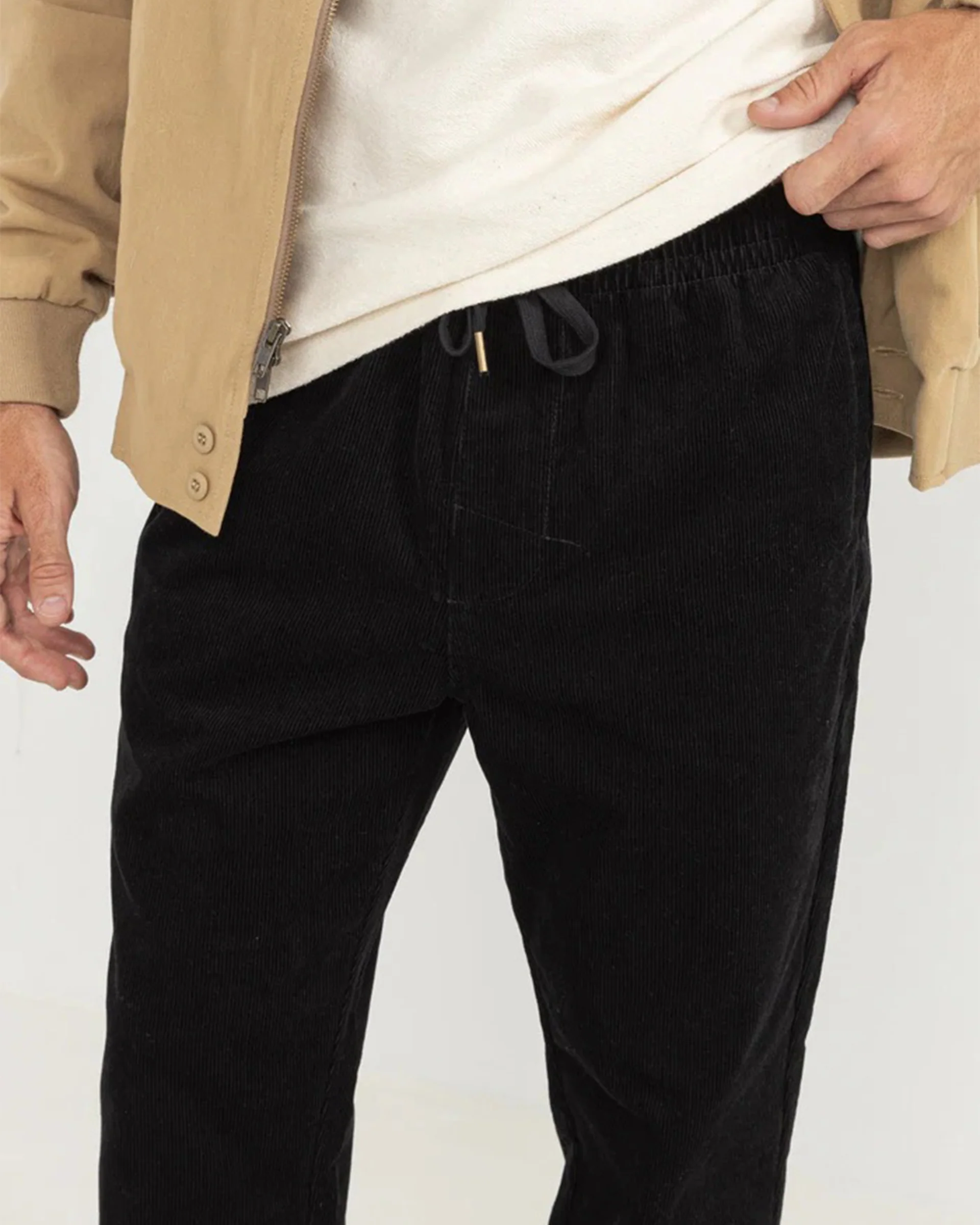 Cord Jam Pant - Black - Image 3