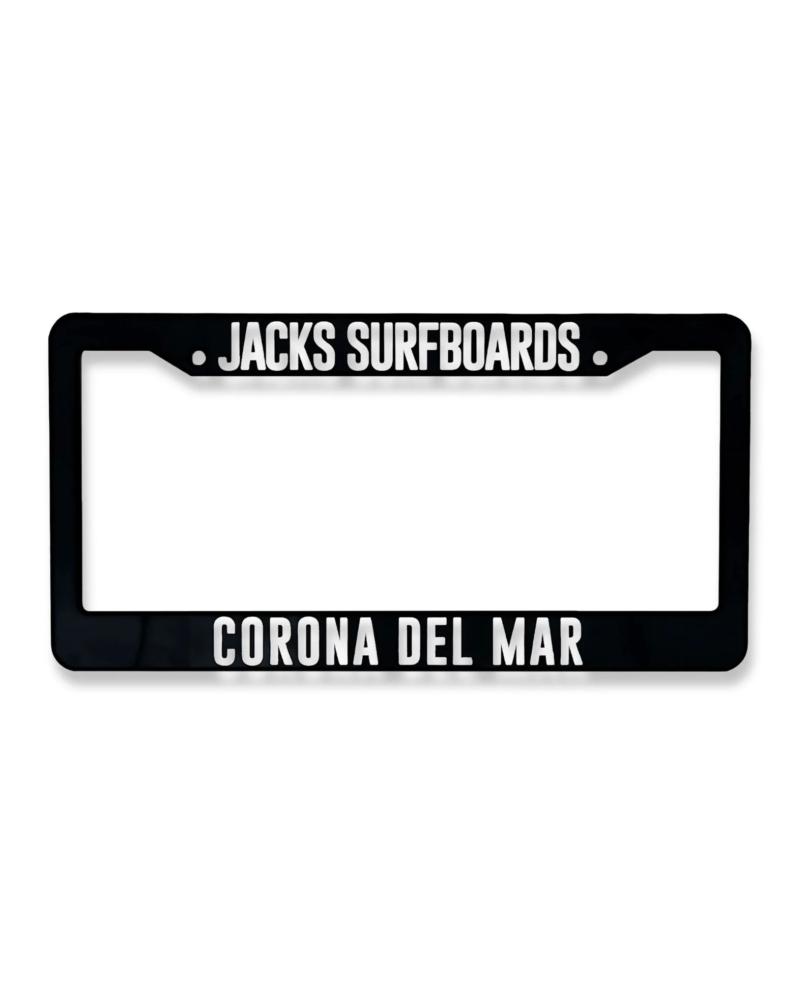 Corona Del Mar License Plate Holder