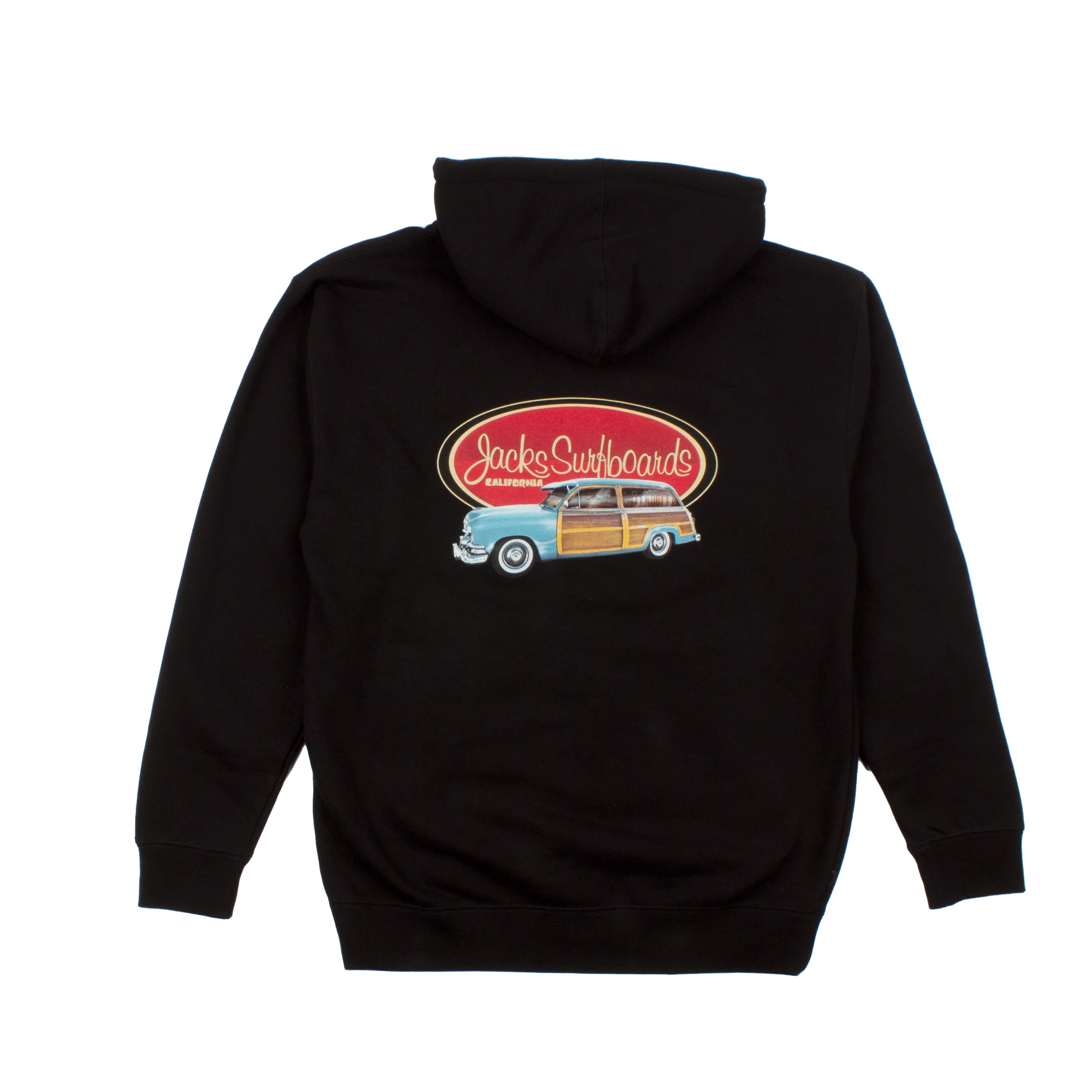 Country Squire Classic Zip-Up Hoodie - Black
