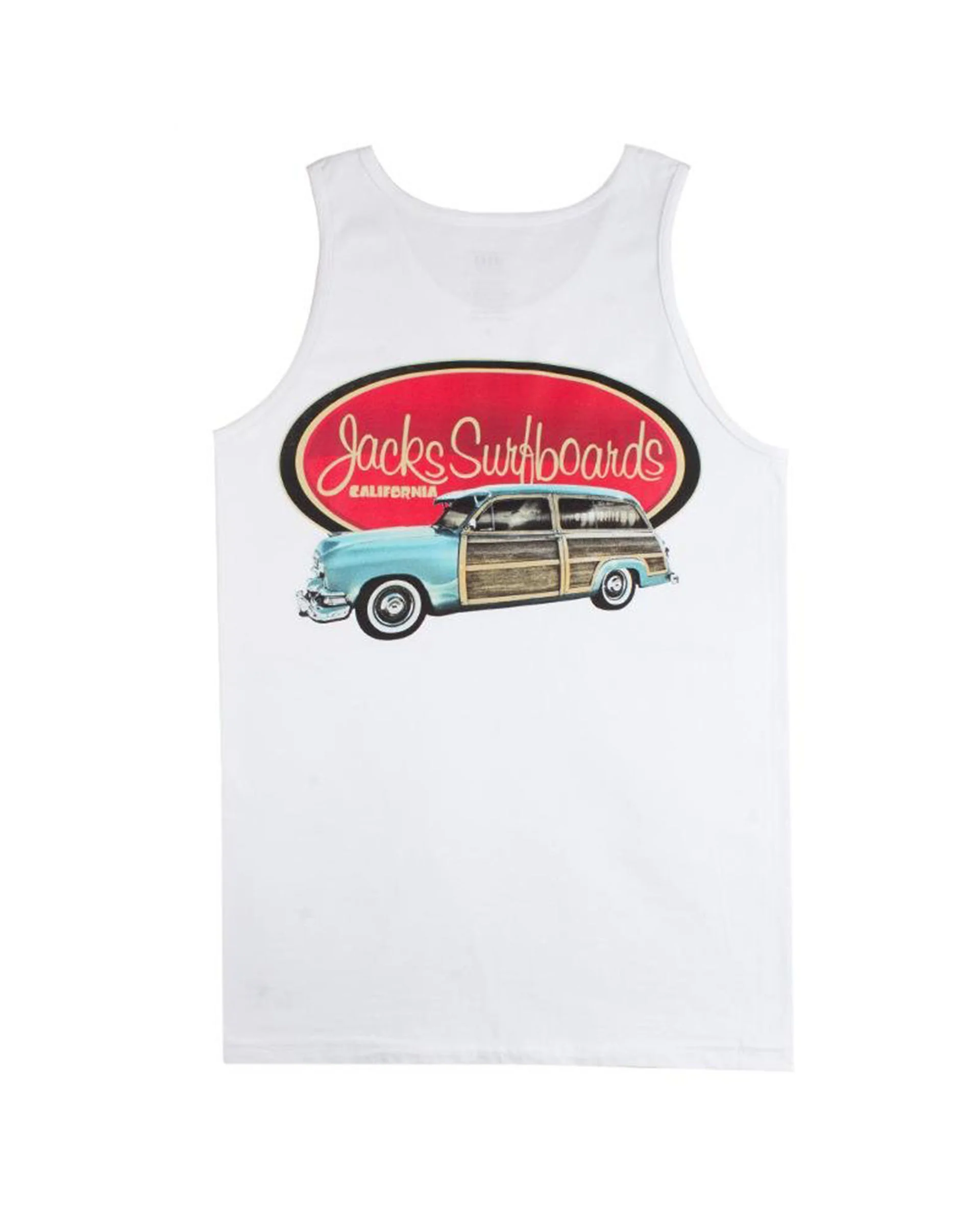 Country Squire Tank Top - White