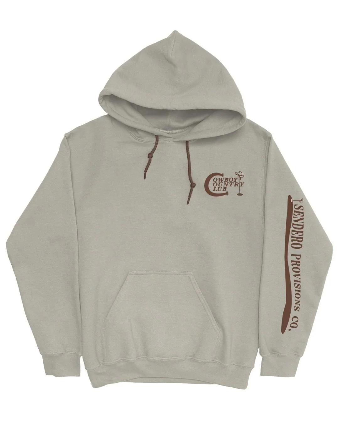 Cowboy Country Club Hoodie - Sand - Image 2