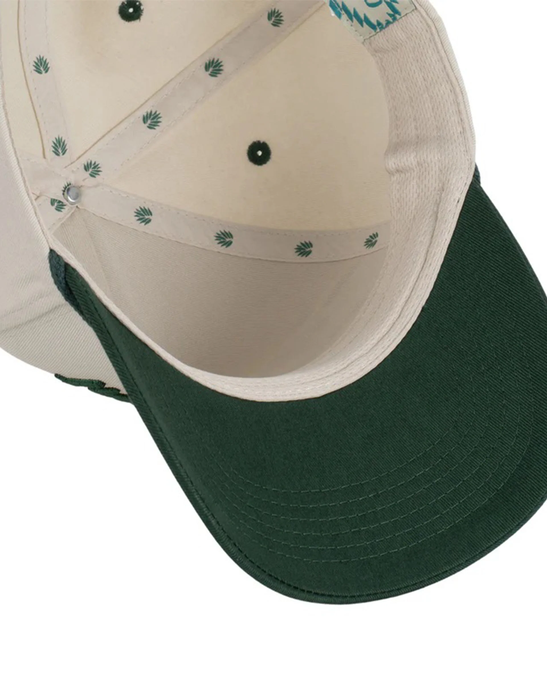 Cowboy Hat - Cream/Green - Image 6