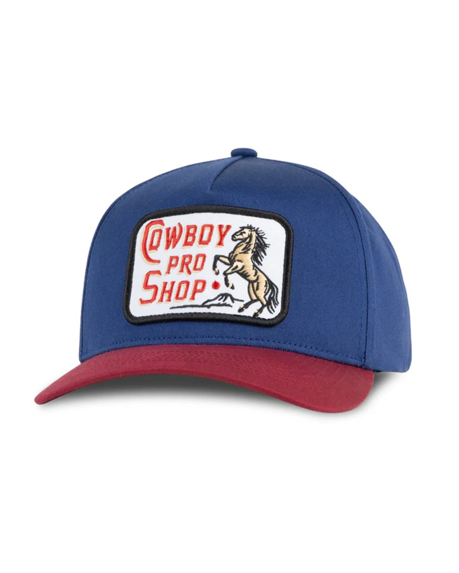 Cowboy Pro Shop Hat - Red/Navy
