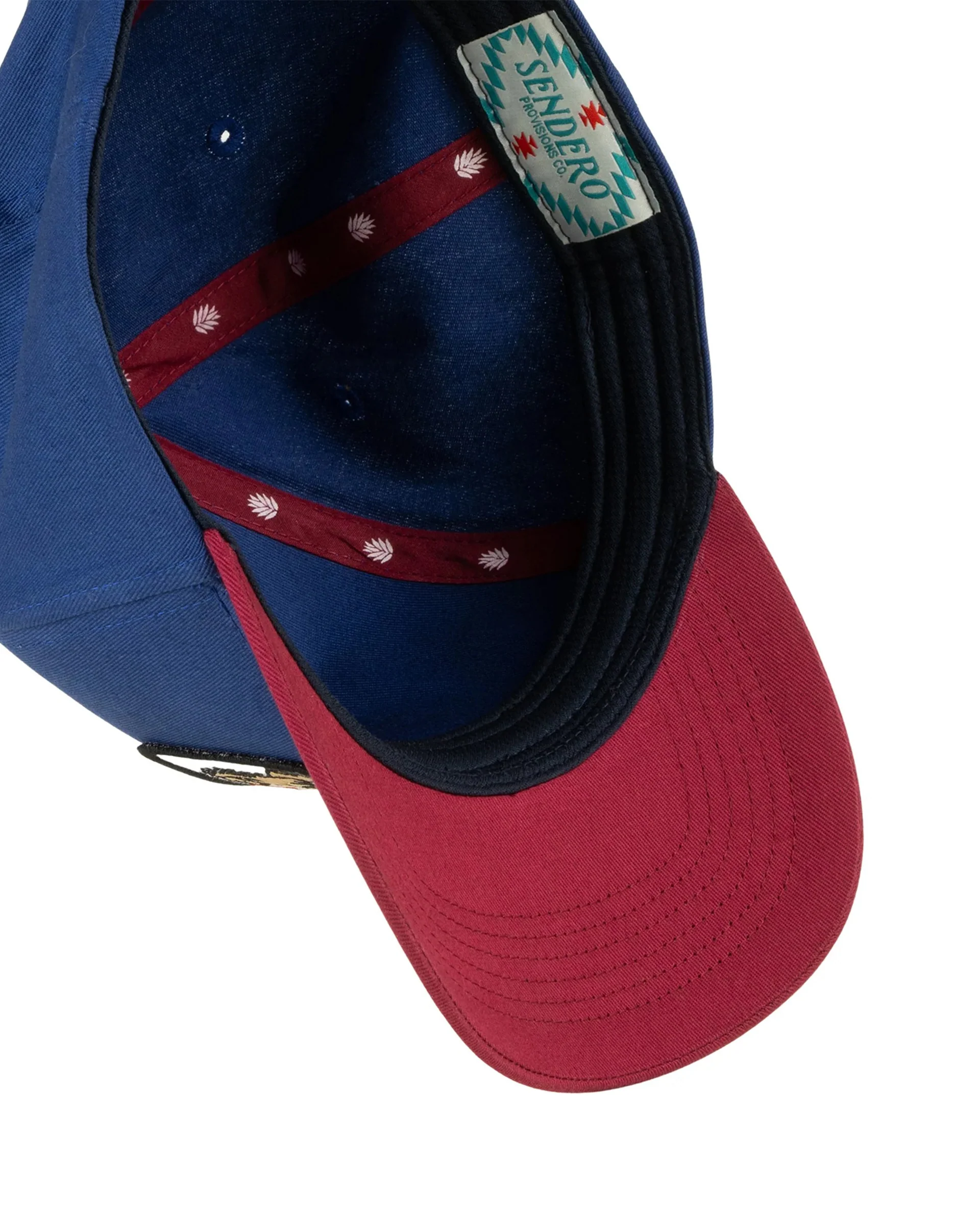 Cowboy Pro Shop Hat - Red/Navy - Image 4