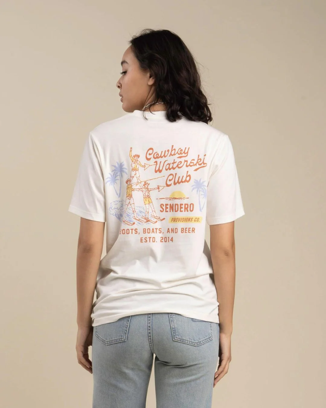 Cowboy Waterski Club S/S T-Shirt - Image 4