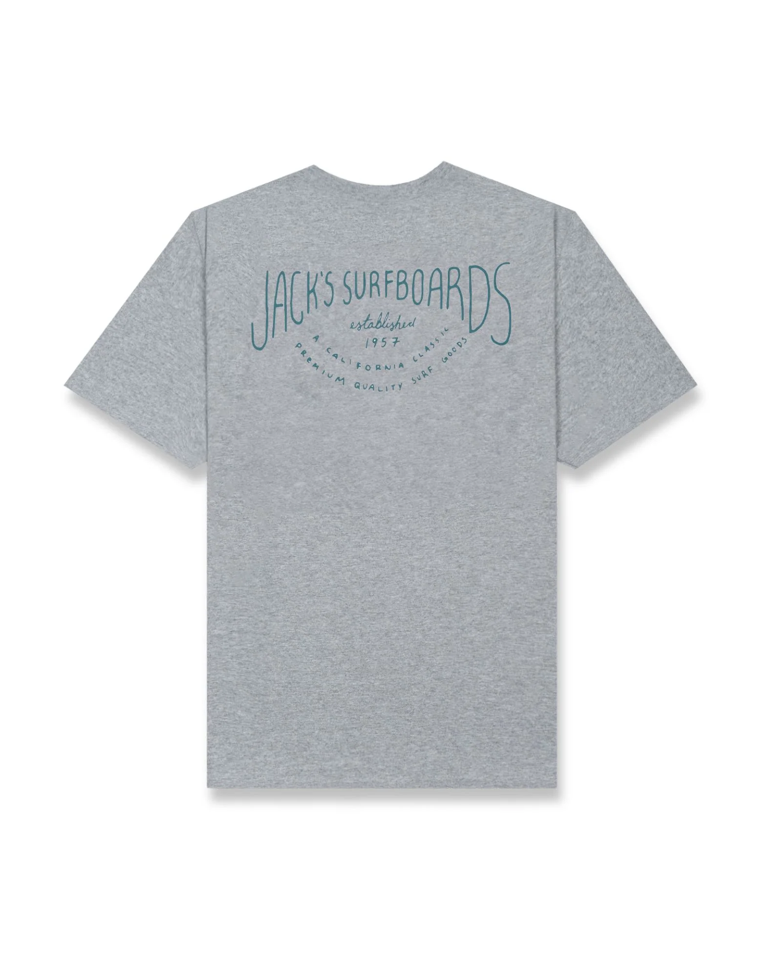 Crescent Classic S/S Tee - Athletic Grey