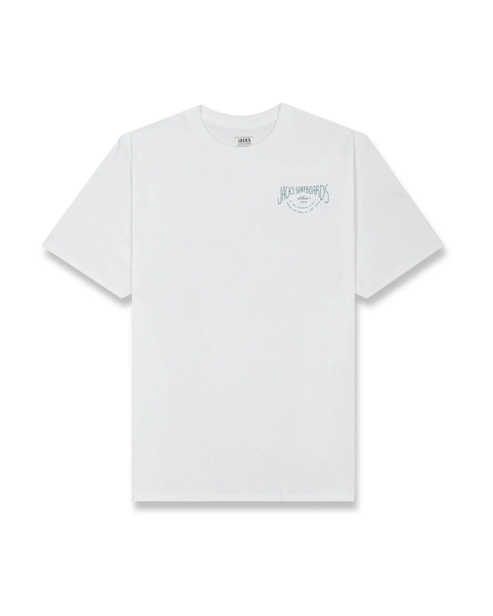 Crescent Classic S/S Tee - White - Image 2