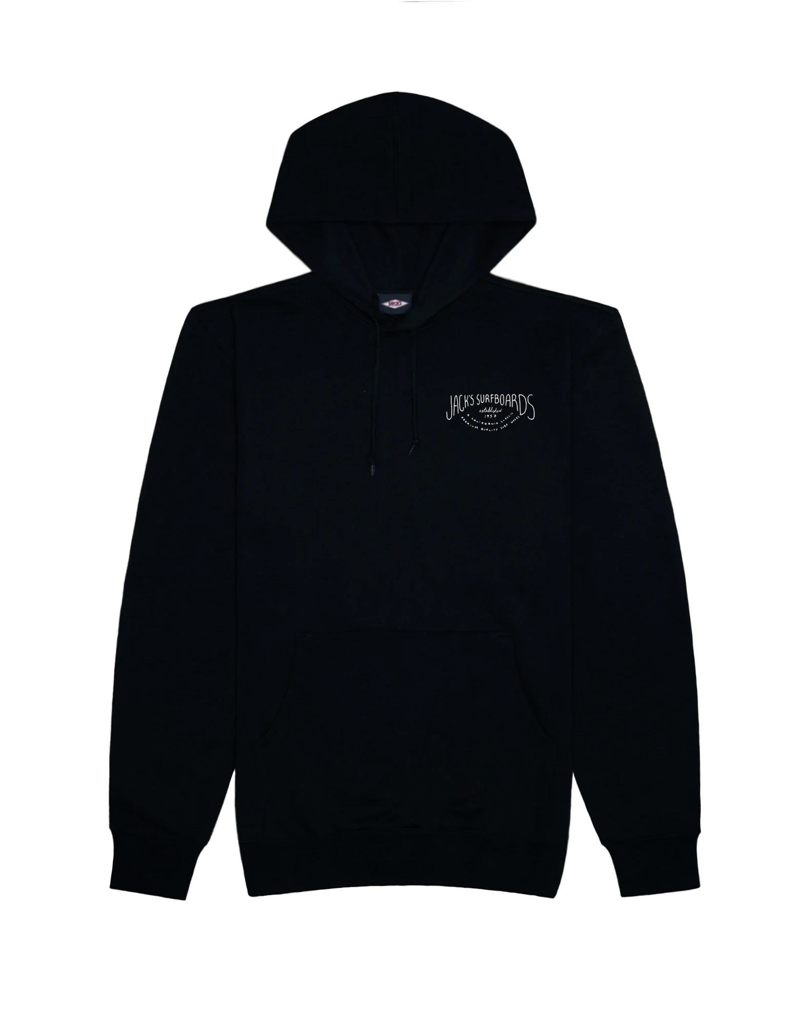 Crescent Classic Pullover Hoodie - Black - Image 2