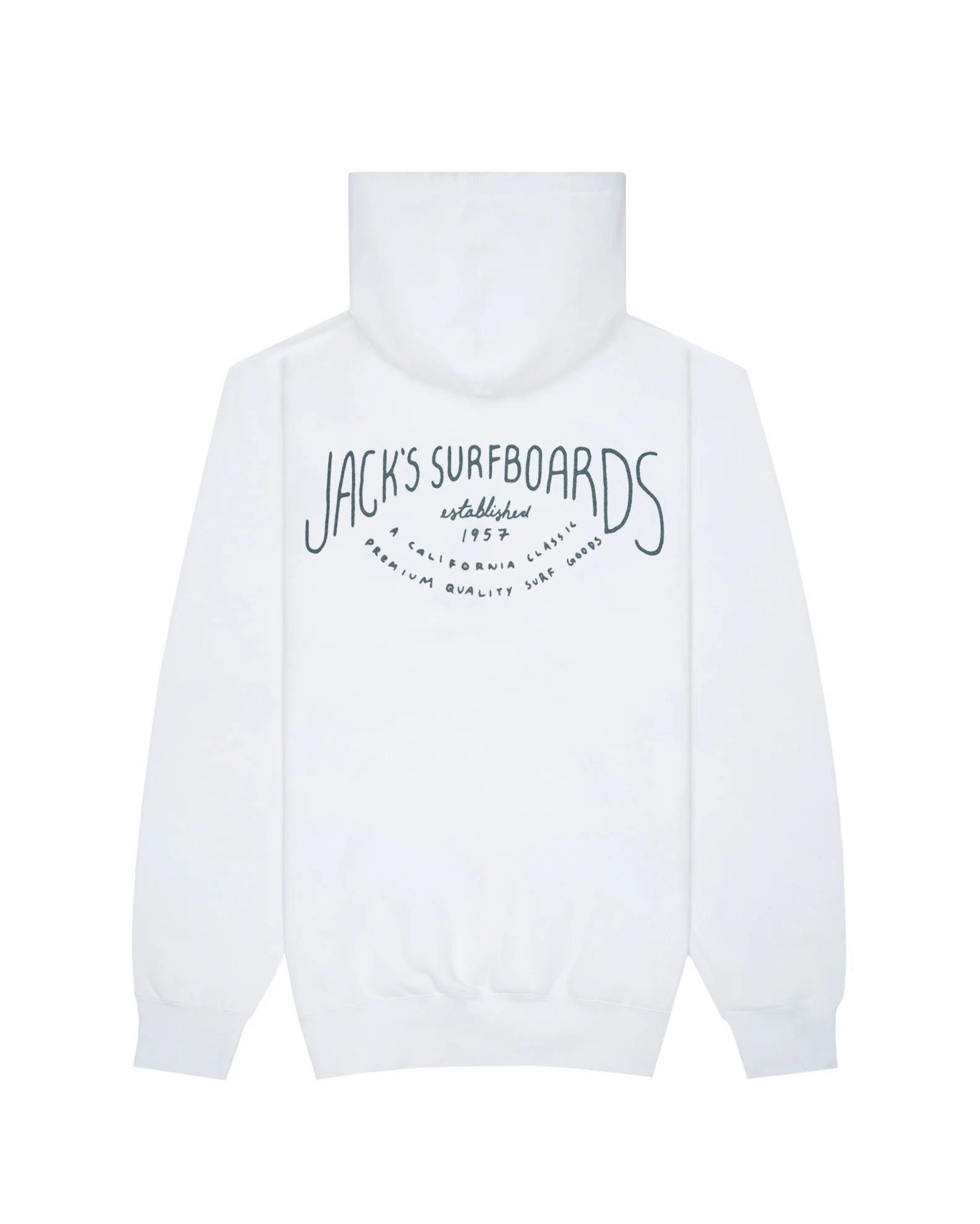Crescent Classic Pullover Hoodie - White