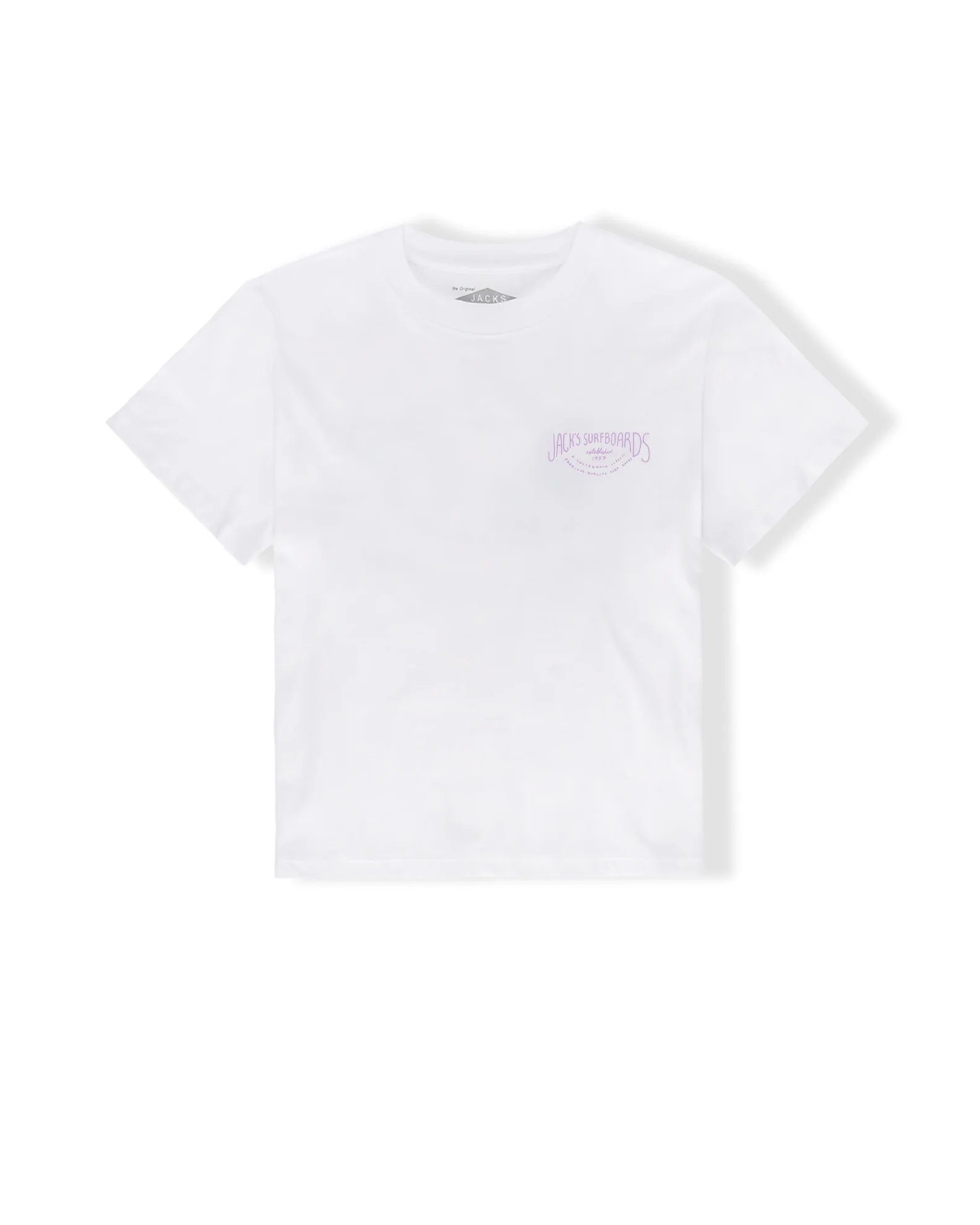 Crescent S/S Tee - White - Image 2