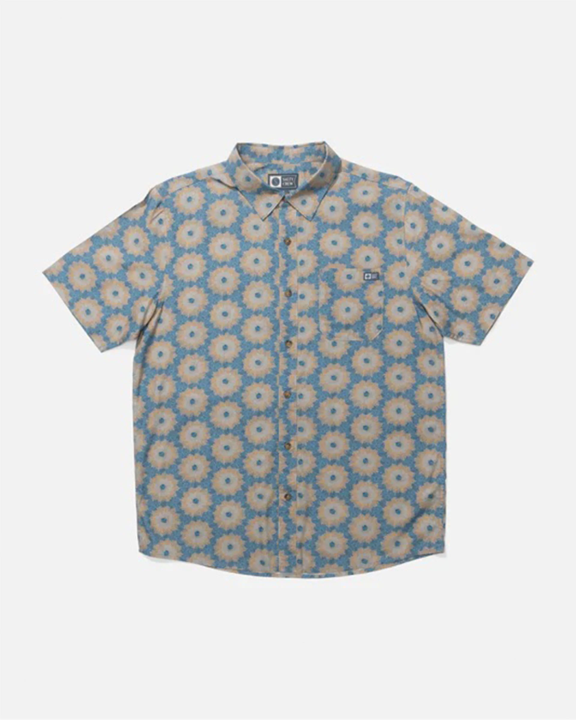 Crew Button Up Shirt - Slate