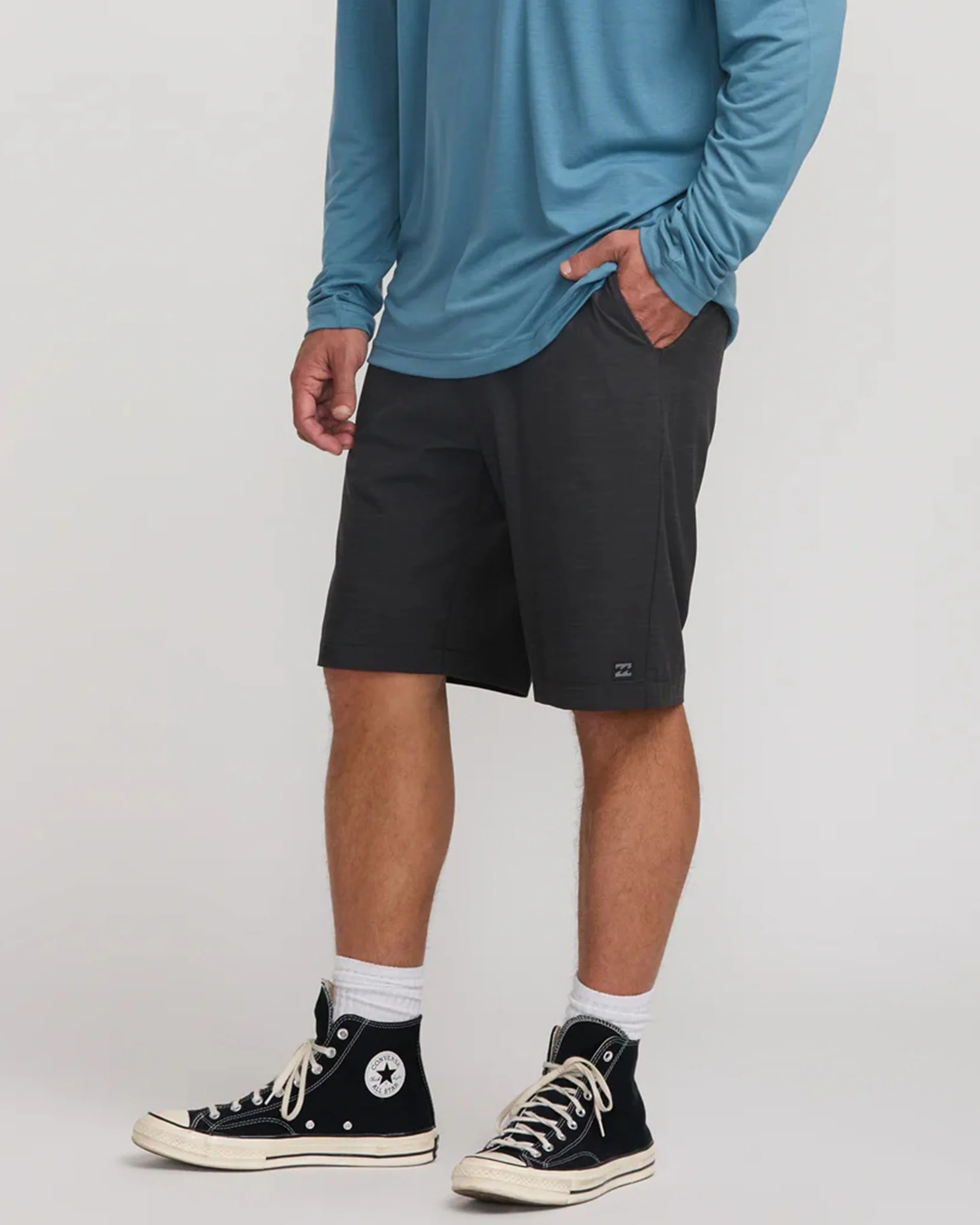 Crossfire Submersible 21" Hybrid Shorts - Black - Image 6