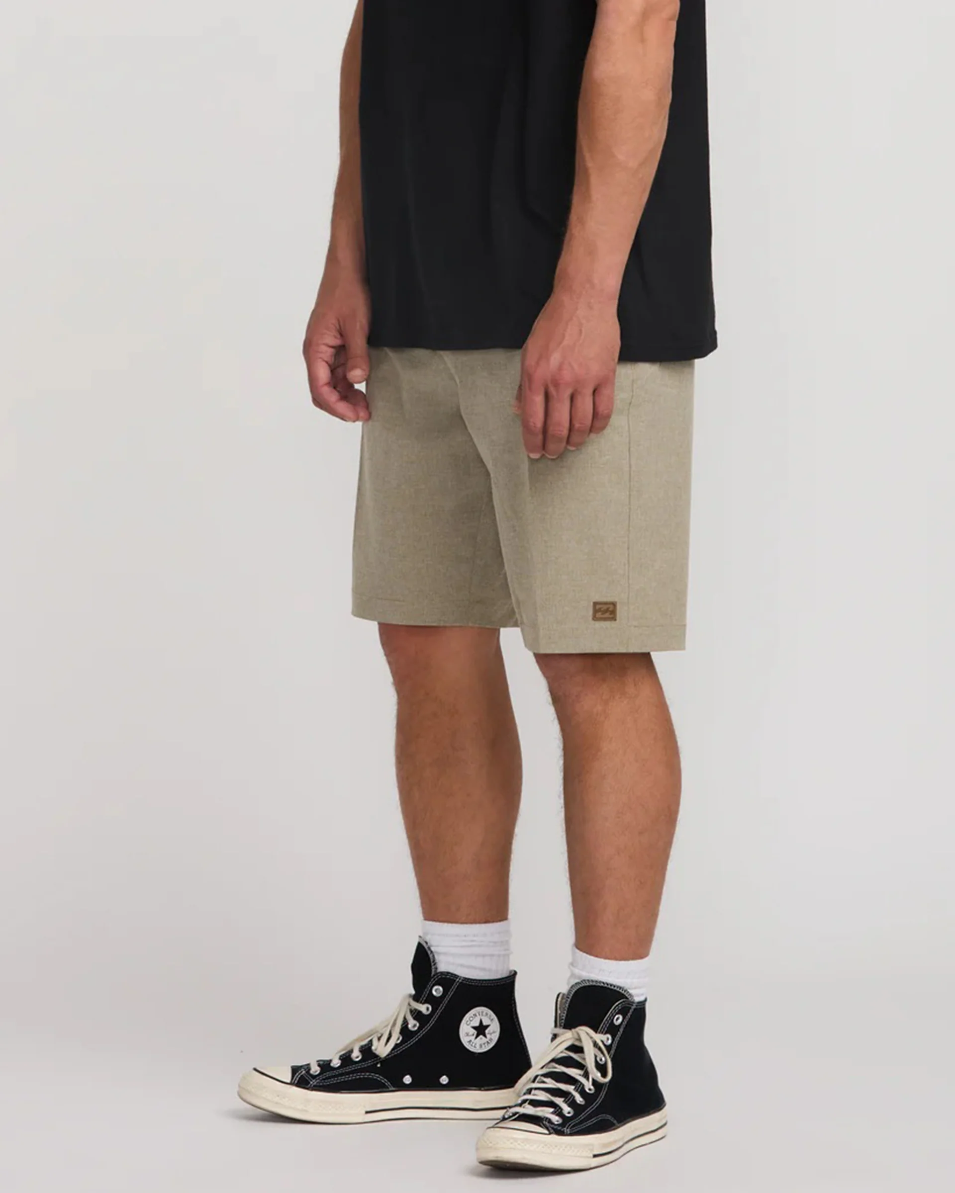 Crossfire Submersible 21" Hybrid Shorts - Khaki - Image 6