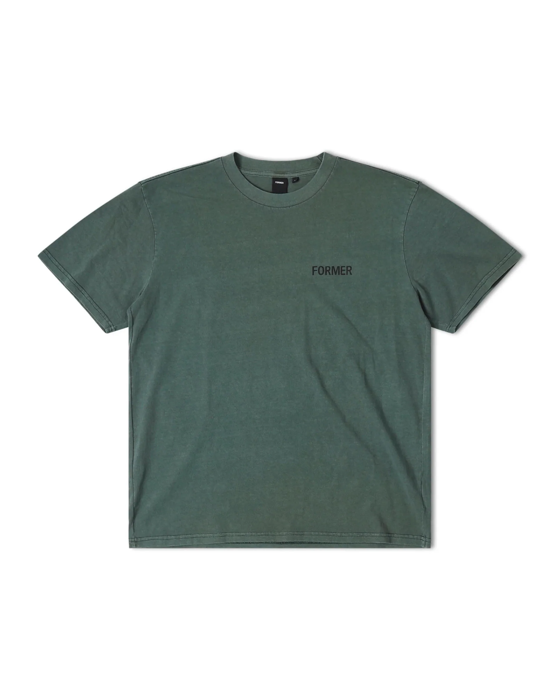 Crux Scratch S/S T-Shirt - Washed Green - Image 2