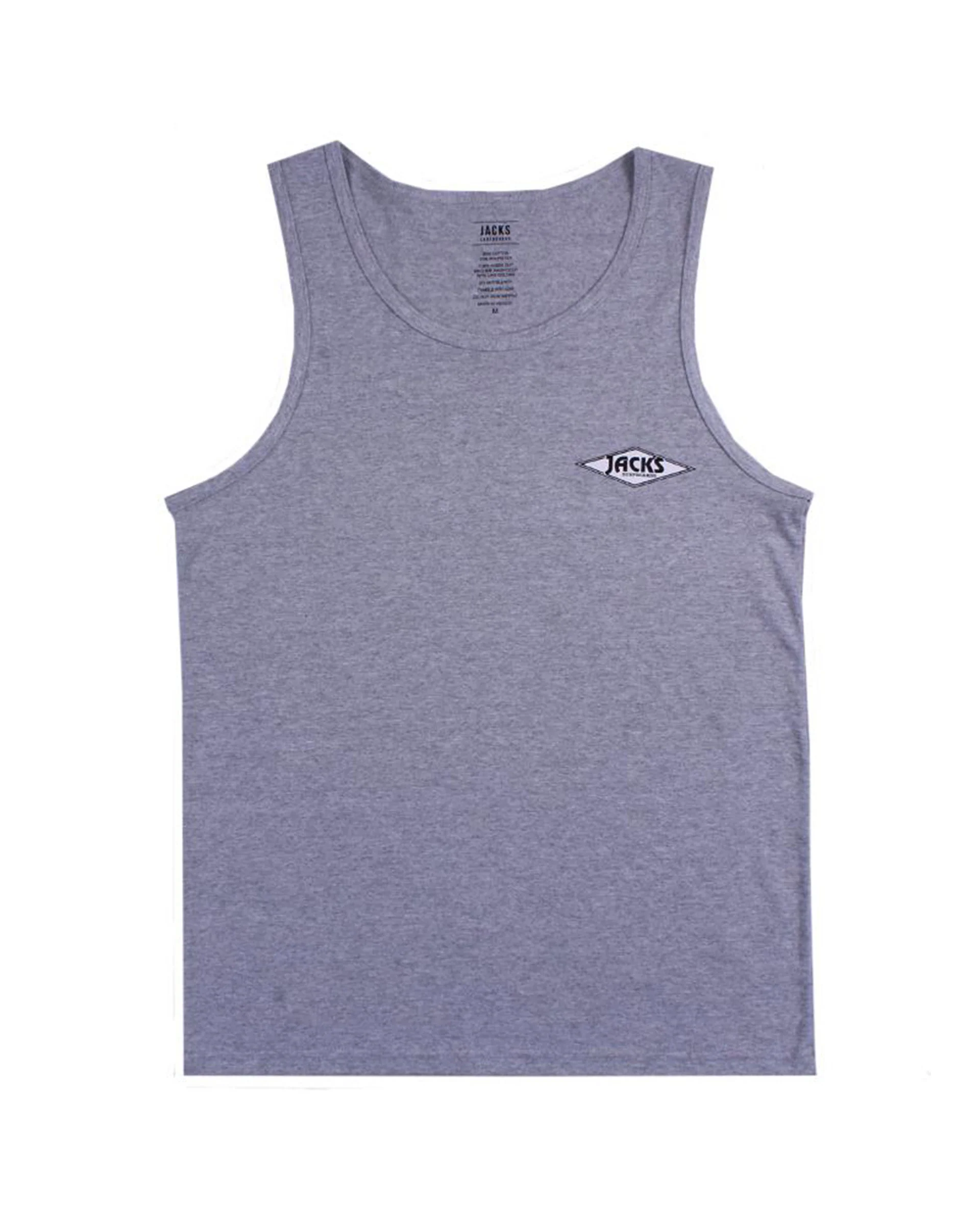 Crystal Wave Tank Top - Athletic Heather Grey - Image 2