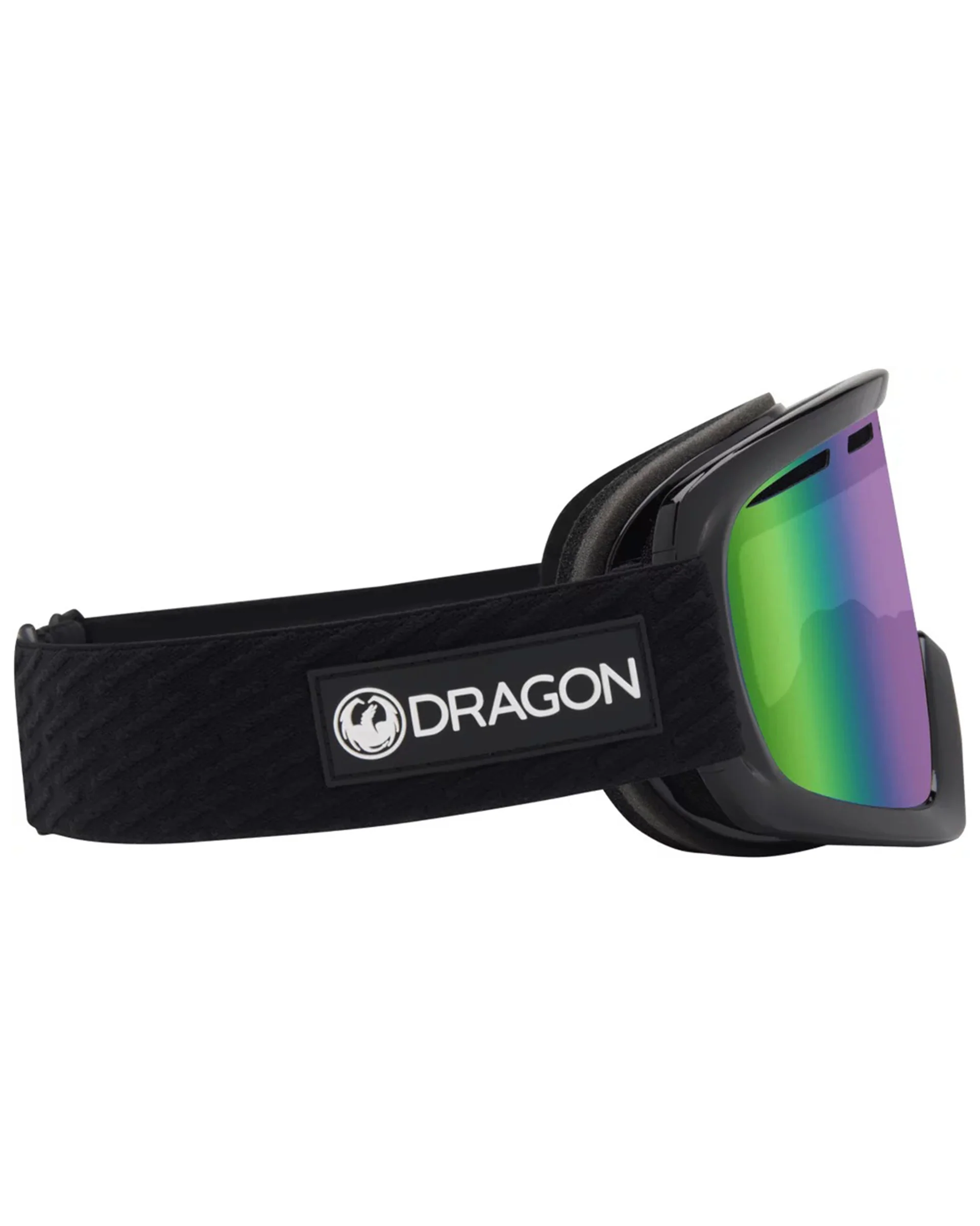 D1 OTG With Ion Lens Snow Goggles - Icon Green/Lumalens Amber Lens - Image 2
