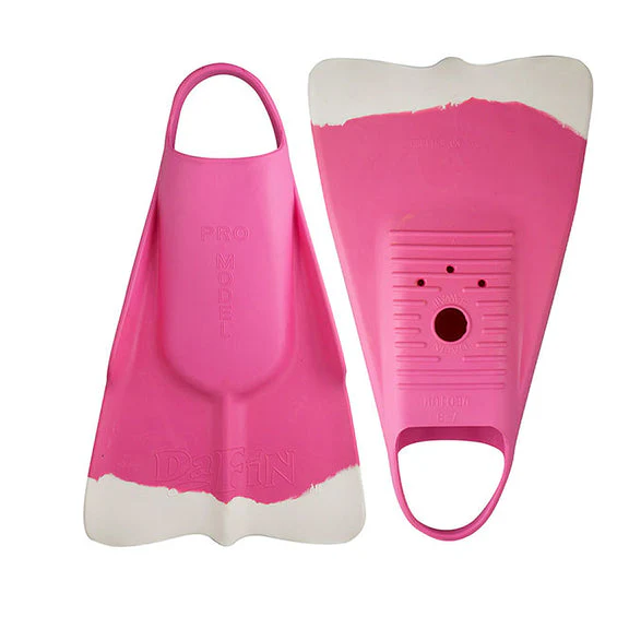 Dafin Pro Classic Swim Fins - Pink/White - Image 2