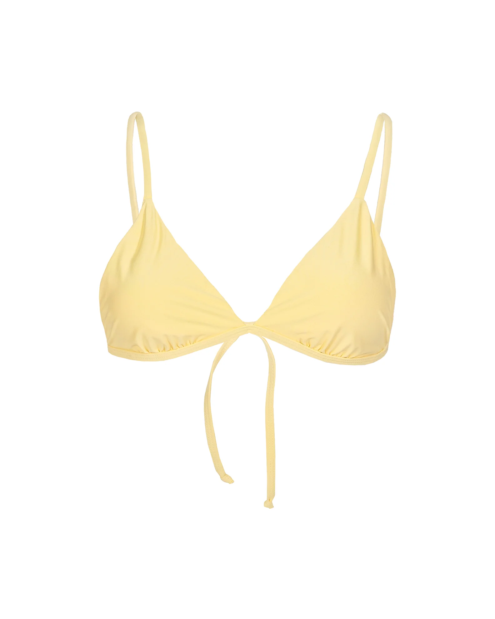 Danielle Brown Clay Swim Top - Lemon - Image 10