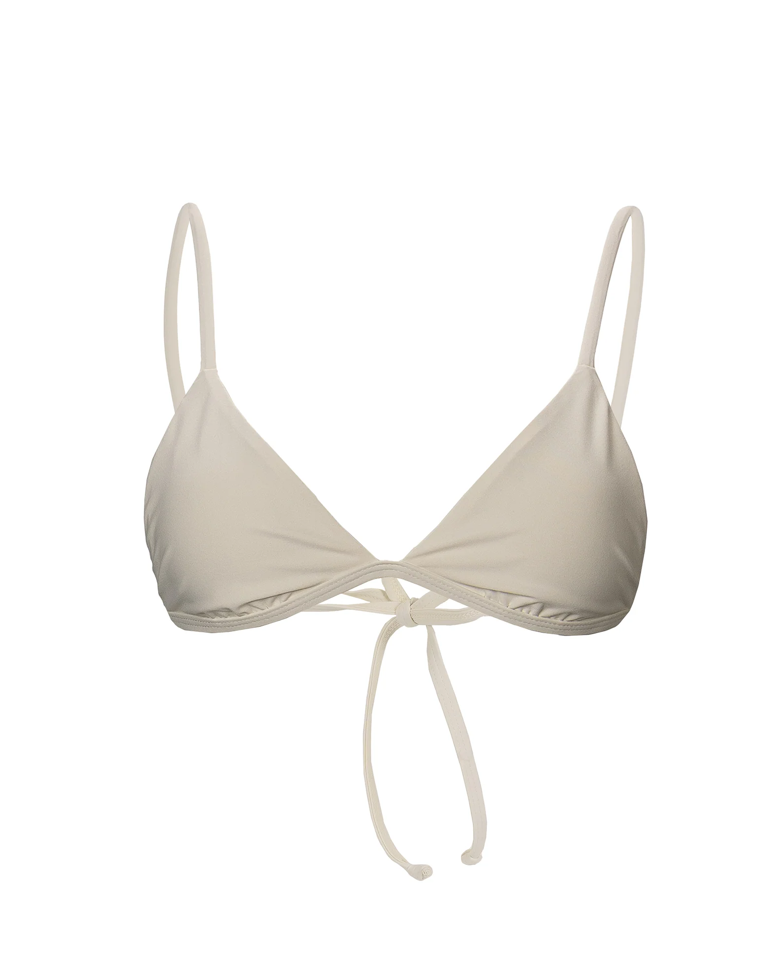 Danielle Brown Clay Swim Top - Vanilla - Image 9