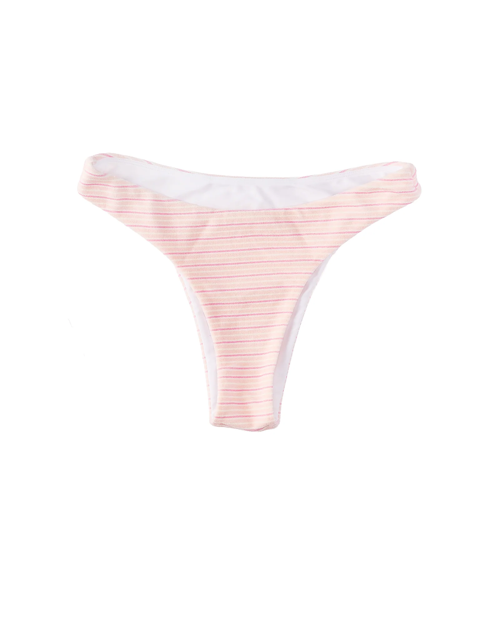Danielle Brown Imogene Swim Bottoms - Strawberry Stripes - Image 5