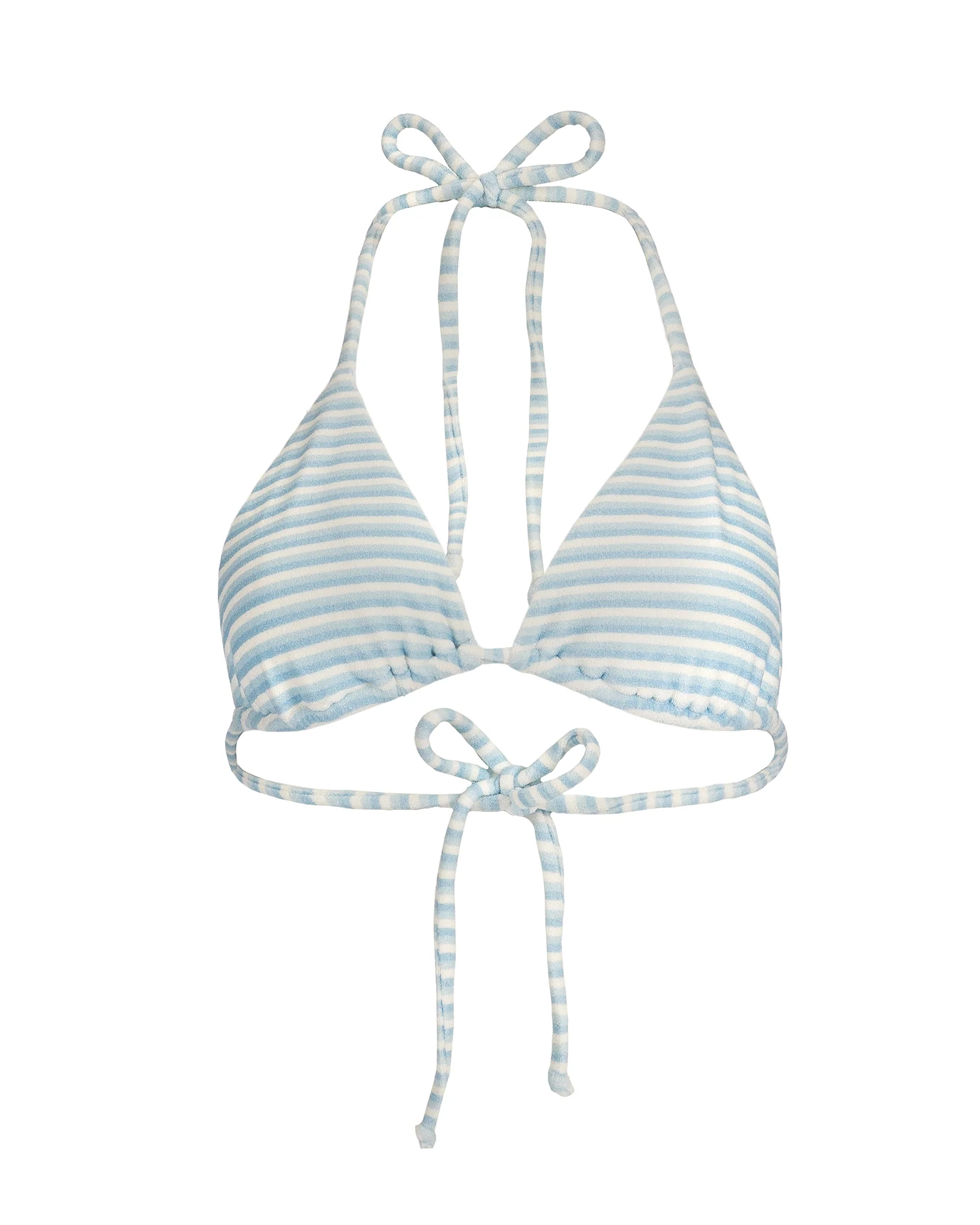 Danielle Brown Wesley Swim Top - Blue Raz Stripe - Image 7