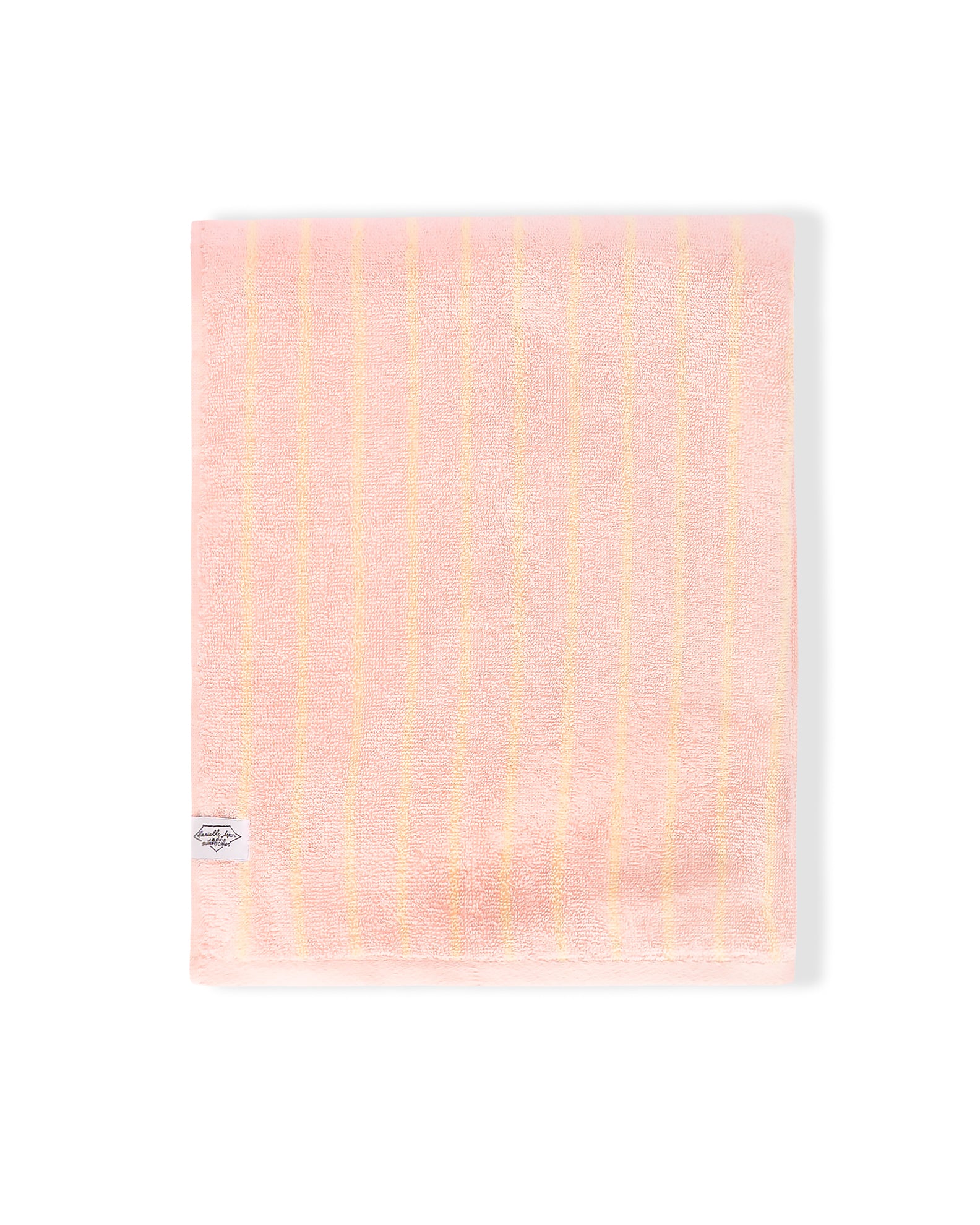 Danielle Brown Oversized Jacquard Beach Towel II - Strawberry - Image 4