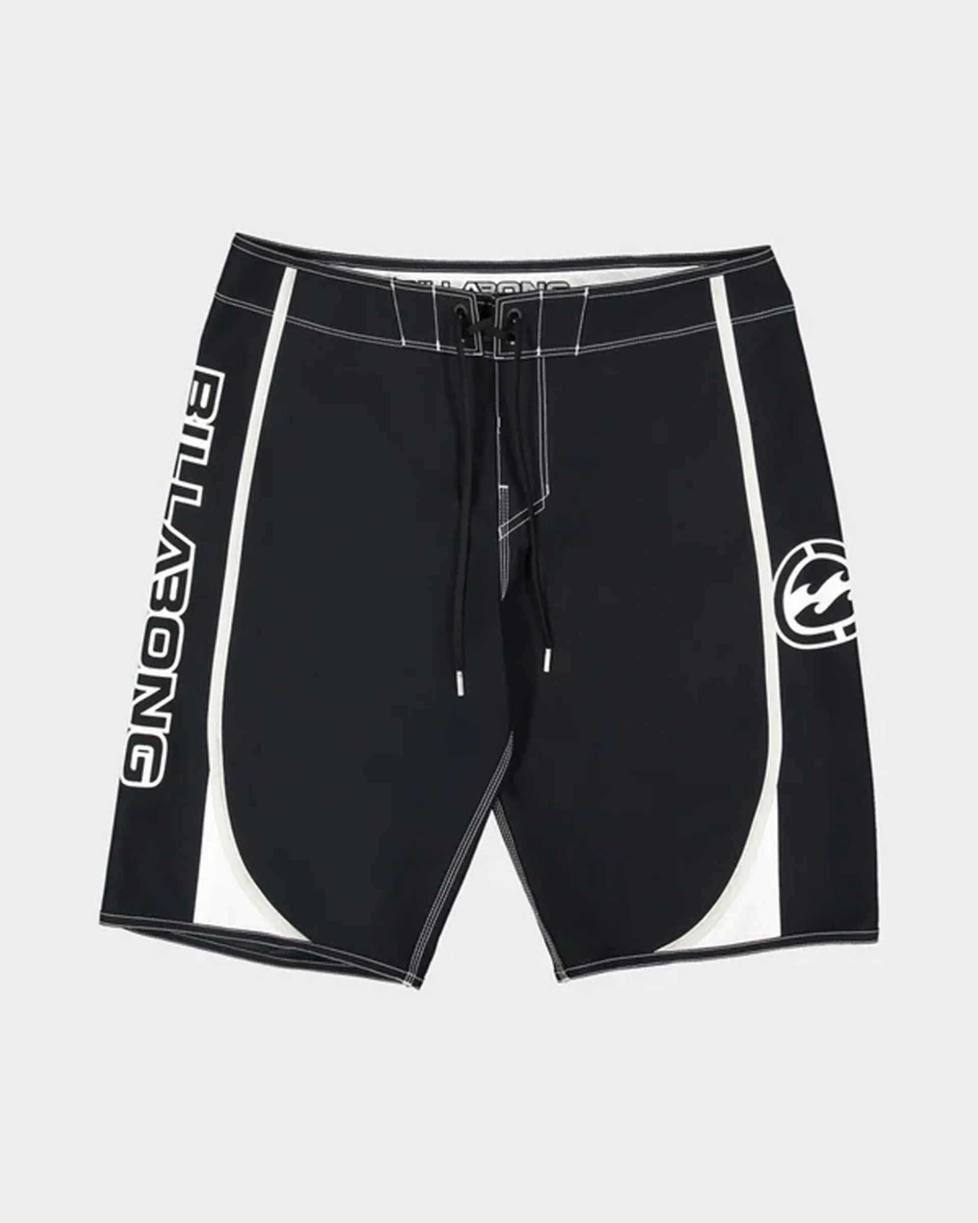 Dbah Bio Wave Pro 21" Boardshorts - Black/White