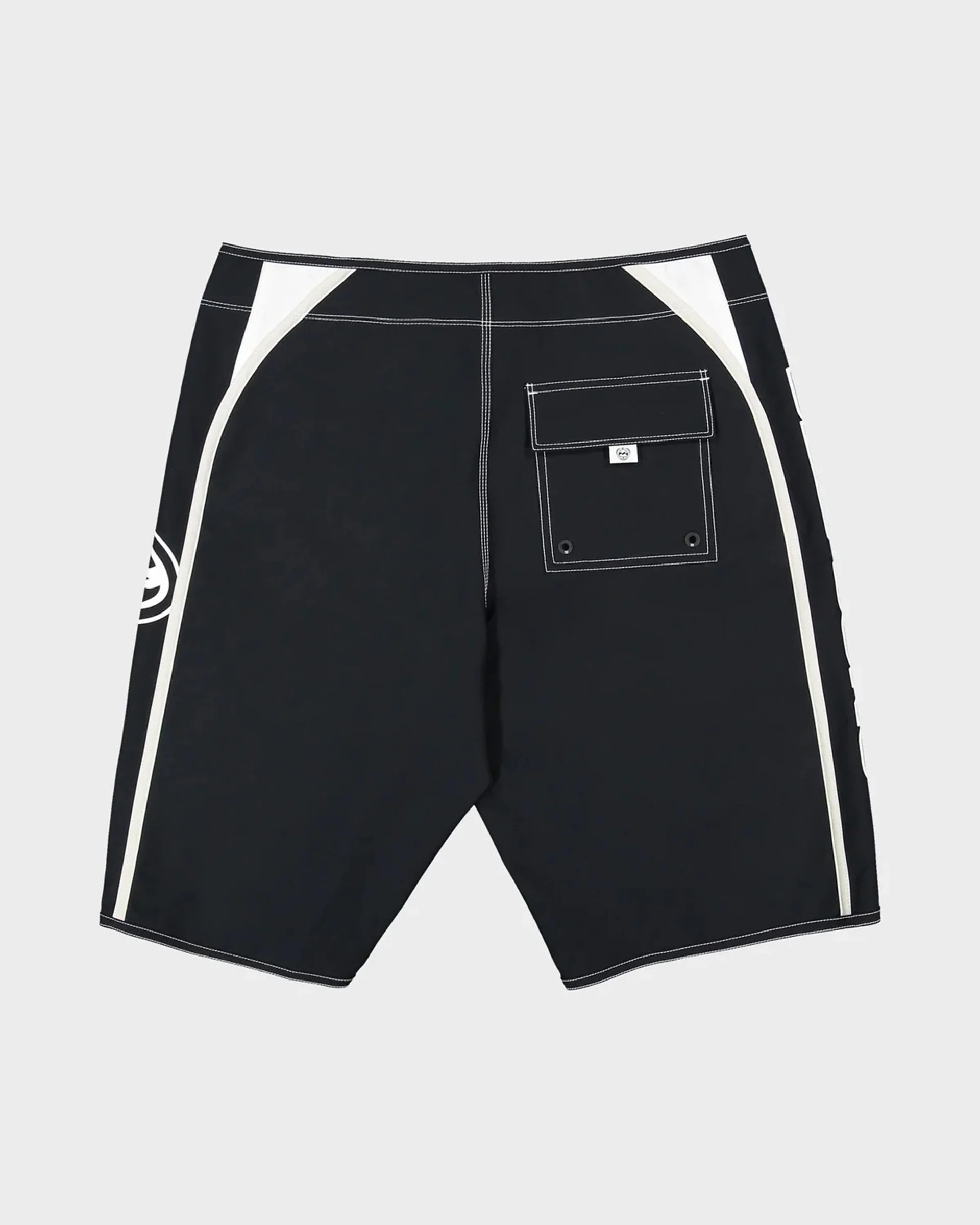 Dbah Bio Wave Pro 21" Boardshorts - Black/White - Image 2
