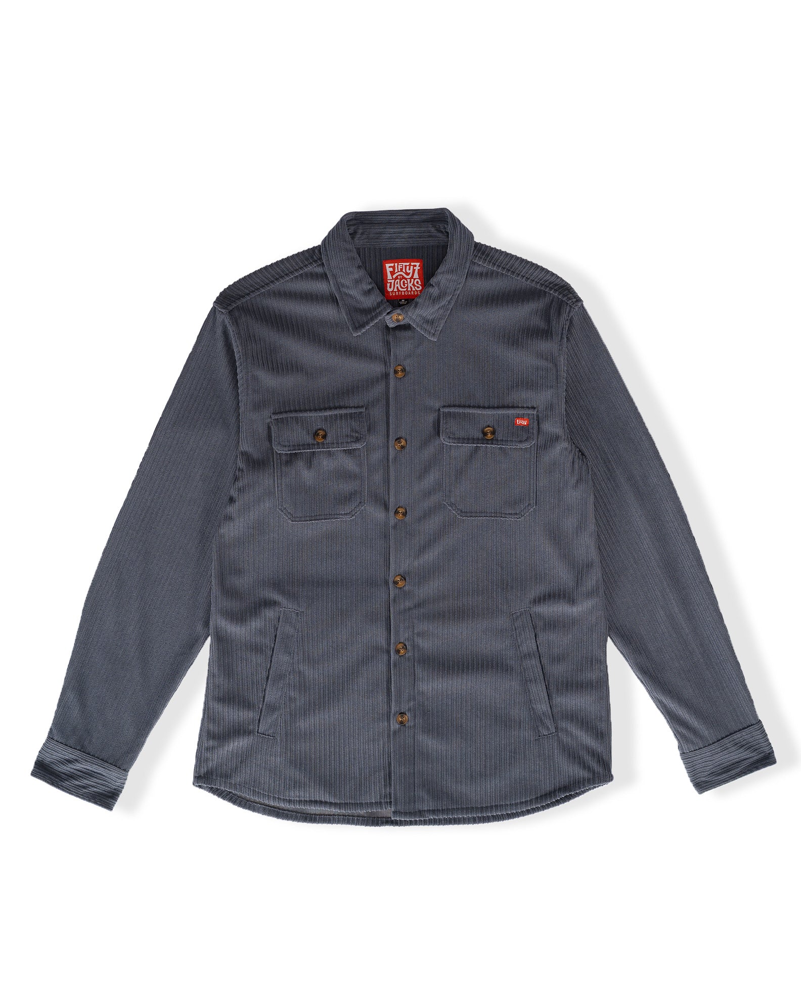 Delgado Cord Jacket - Blue - Image 5