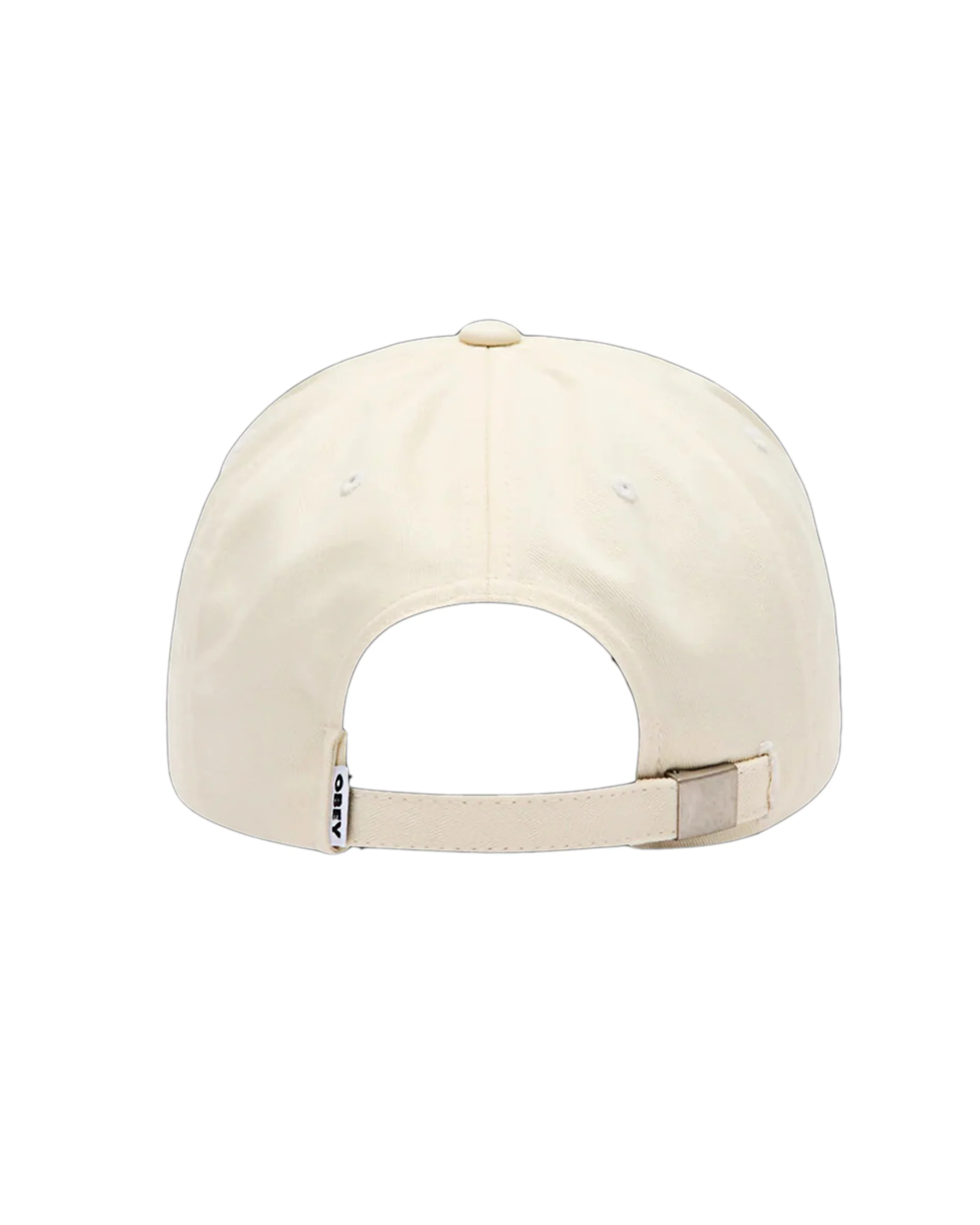Delta 5 Panel Strapback Hat - Unbleached Multi - Image 2