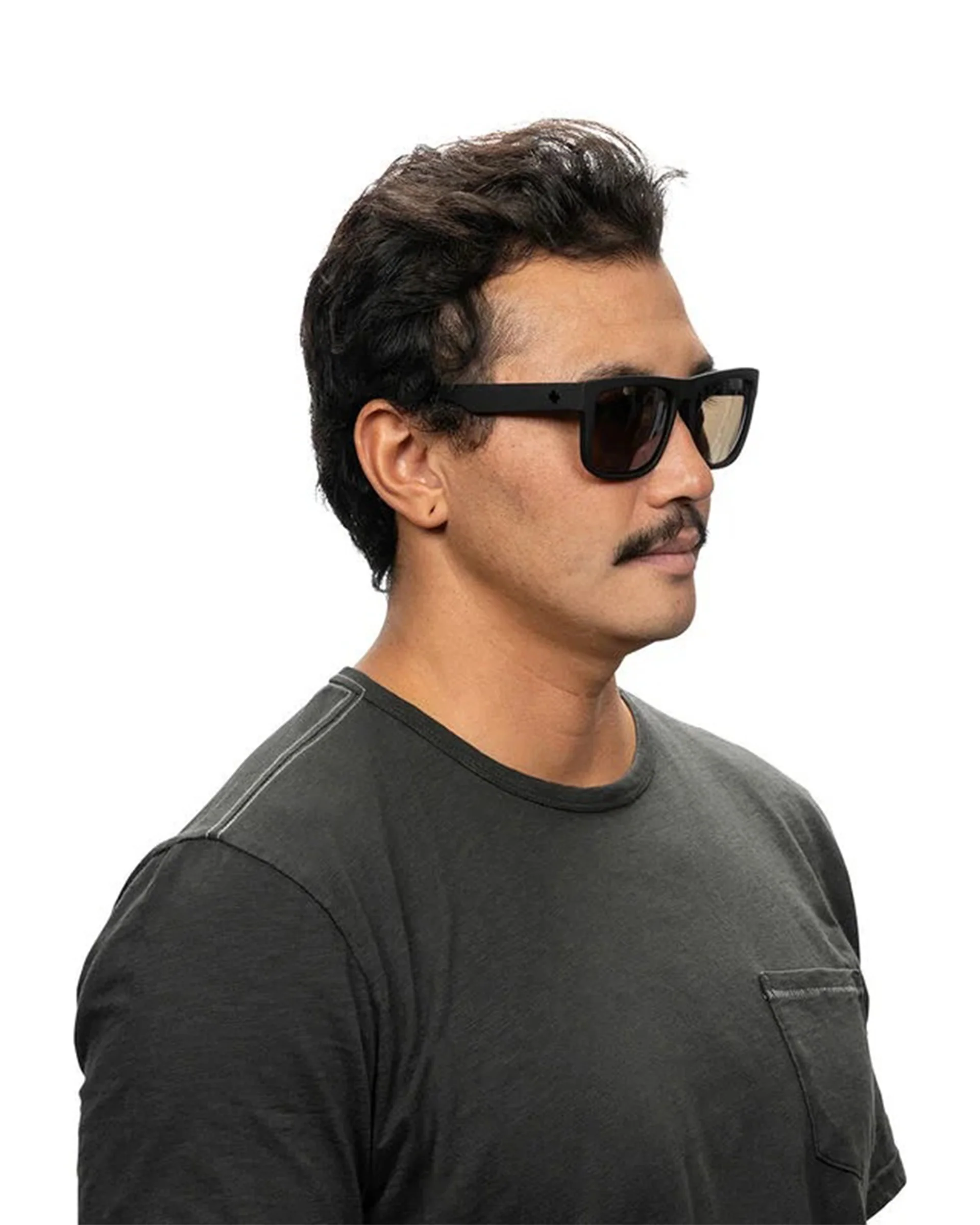 Discord Sunglasses - Soft Matte Black/Happy Grey Green Polar - Image 7