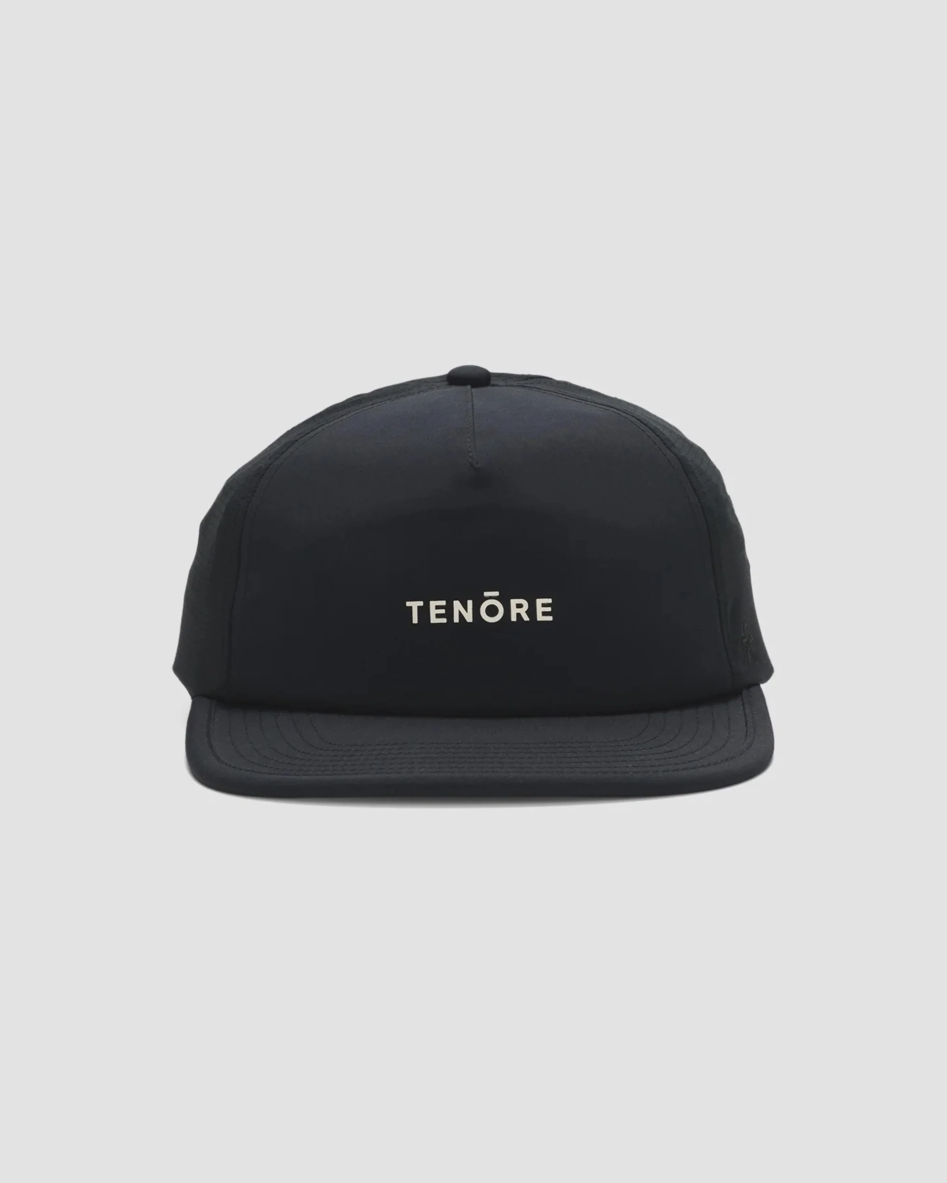 Dissolve Mesh Snapback Hat - Black