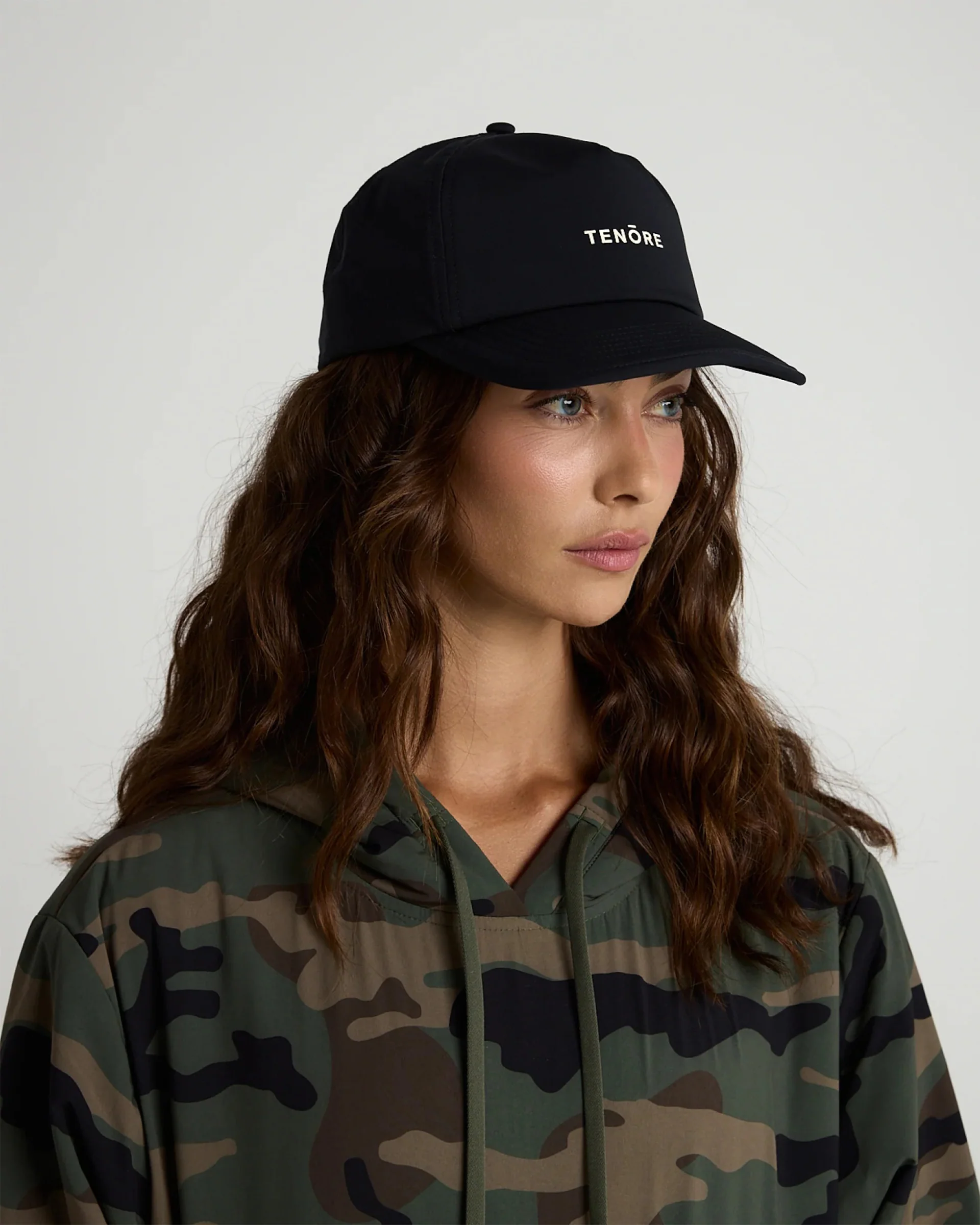 Dissolve Mesh Snapback Hat - Black - Image 6