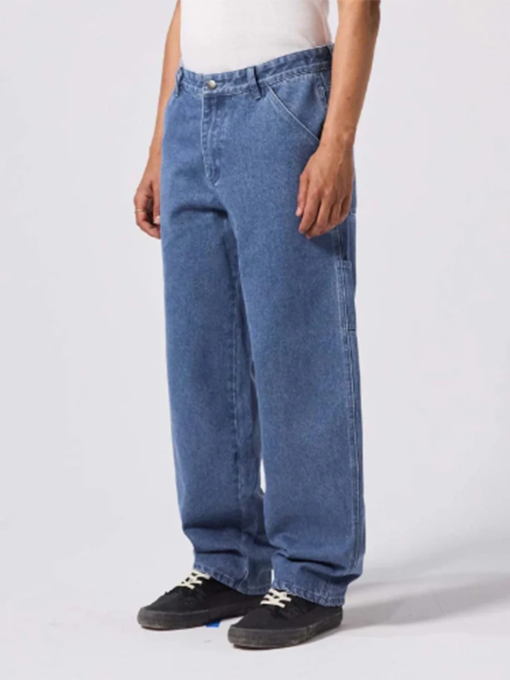 Distend VT Denim Carpenter Pant - Worn Blue