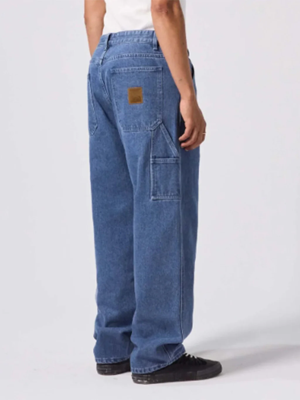 Distend VT Denim Carpenter Pant - Worn Blue - Image 2