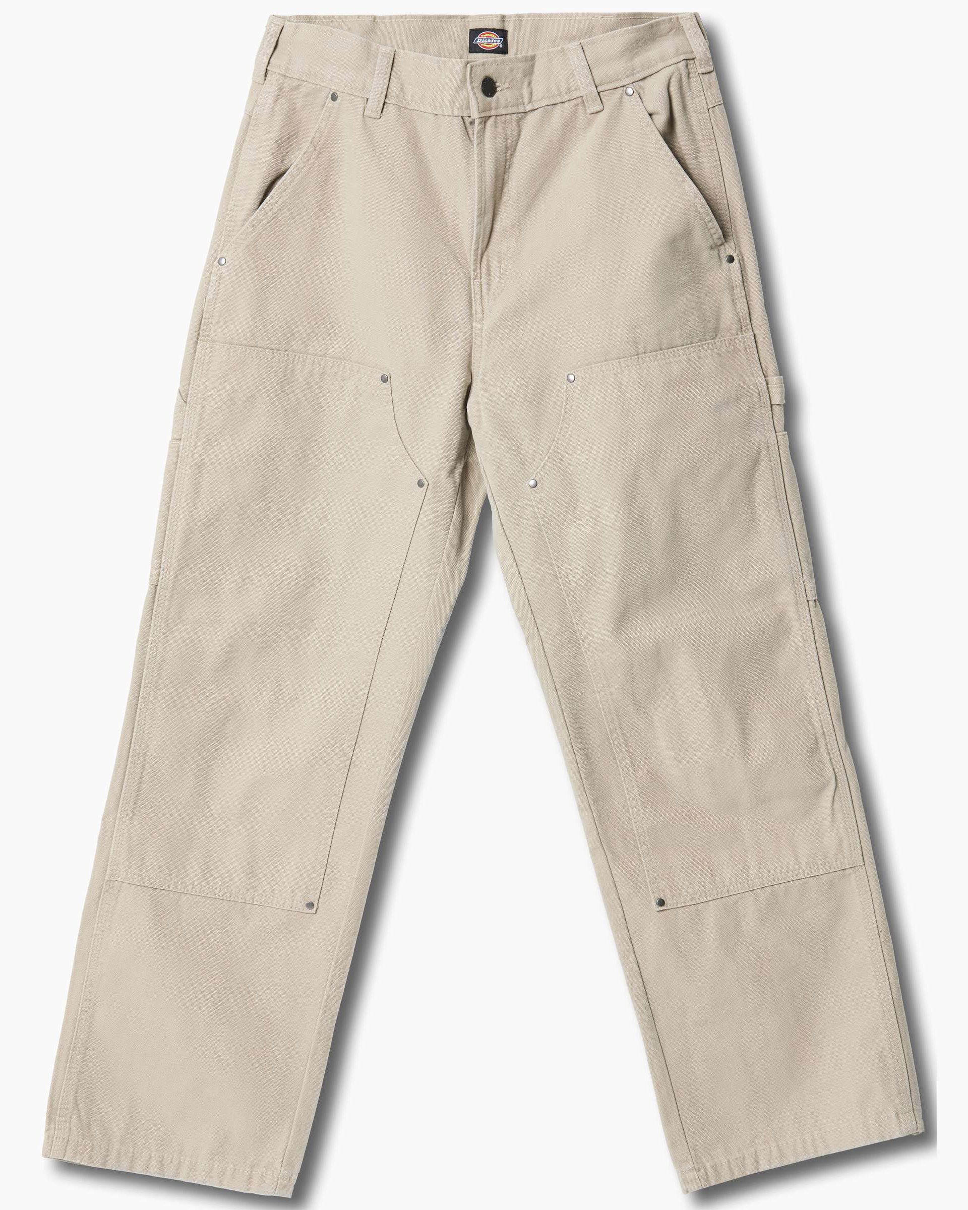 Double Knee Canvas Carpenter Pants - Desert Sand - Image 5