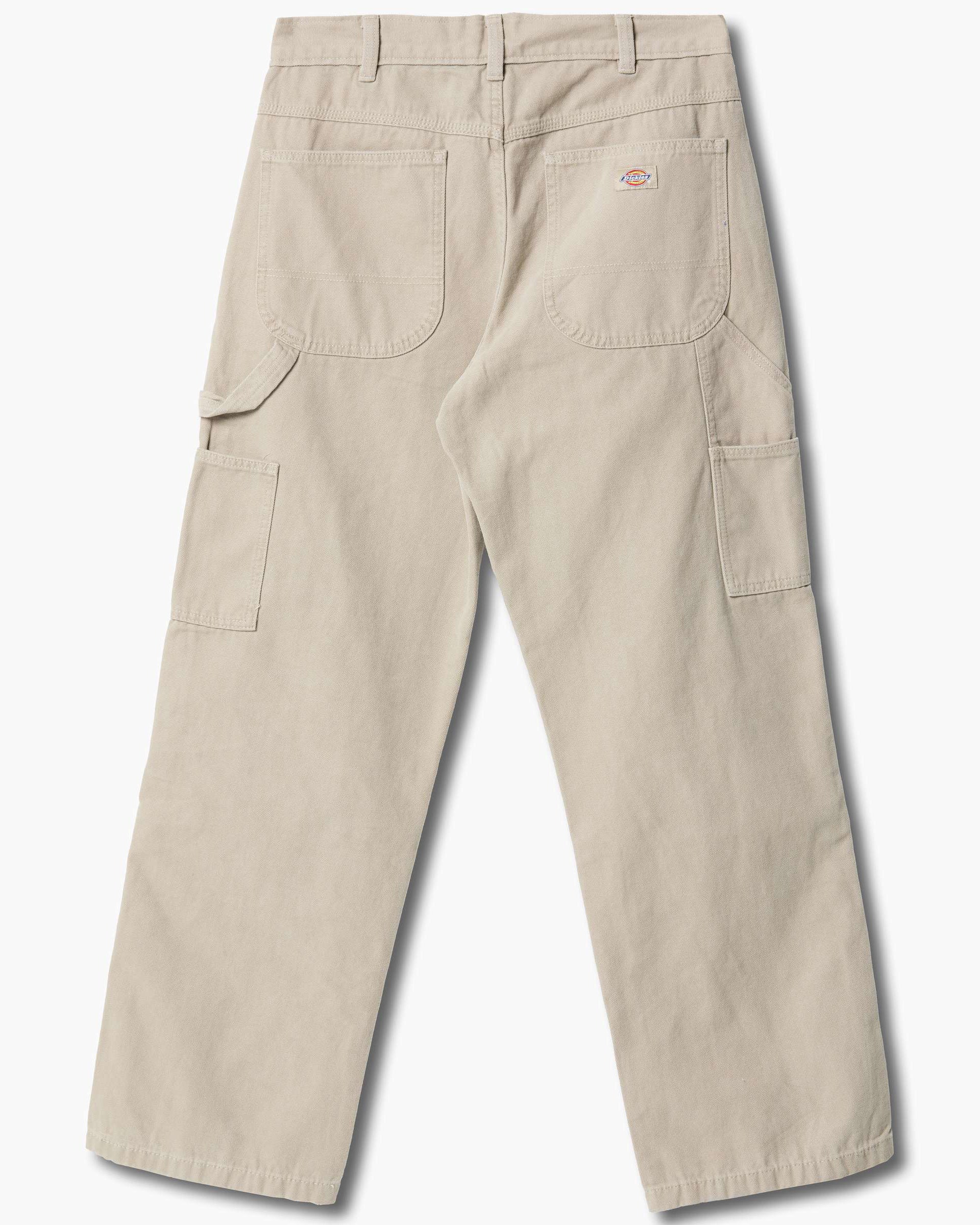 Double Knee Canvas Carpenter Pants - Desert Sand - Image 6
