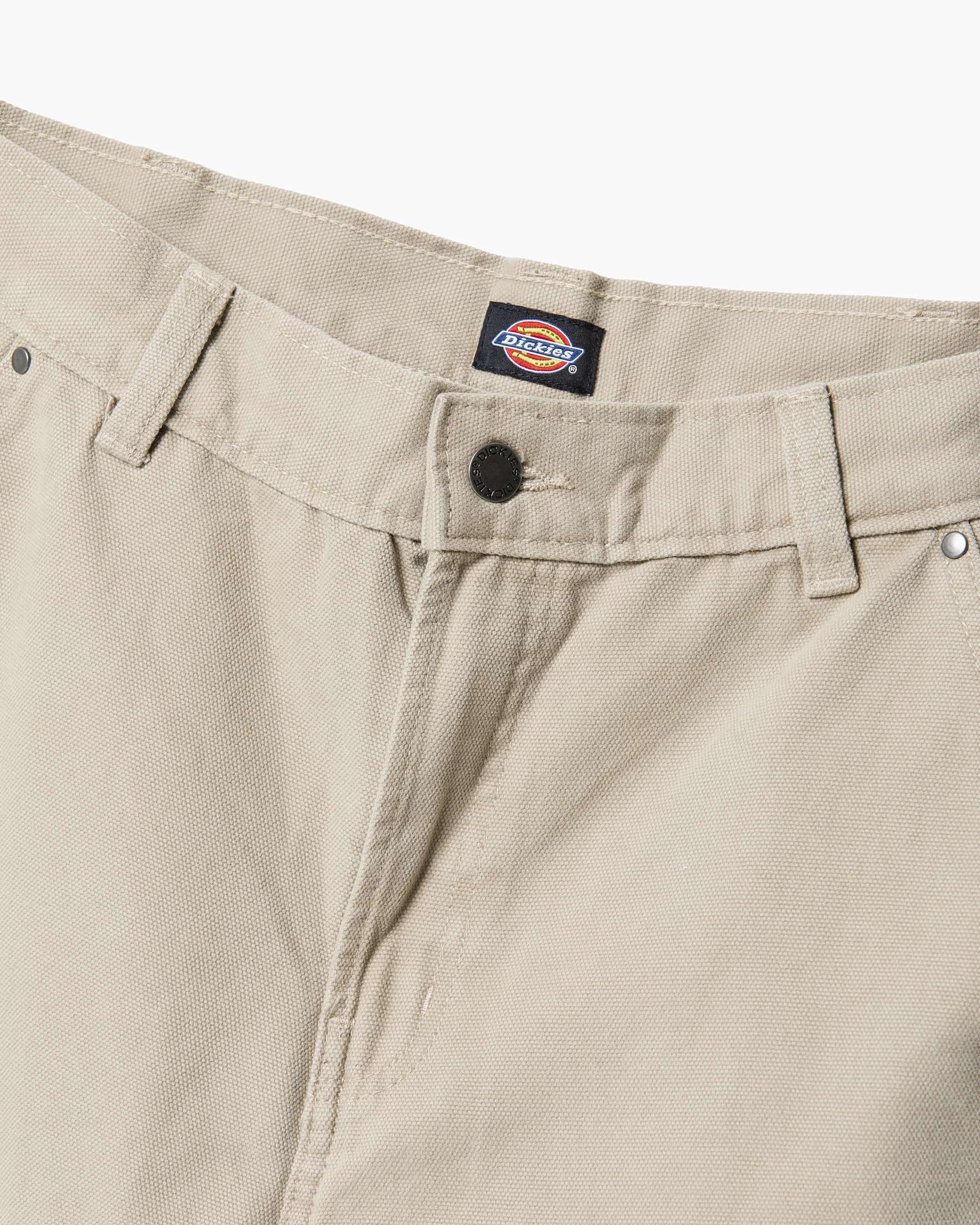 Double Knee Canvas Carpenter Pants - Desert Sand - Image 7
