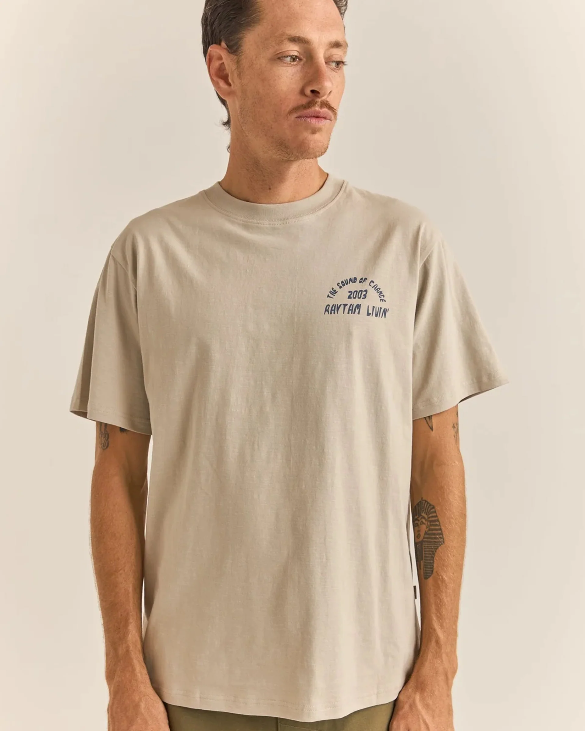 Down Under Slub S/S T-Shirt - Stone