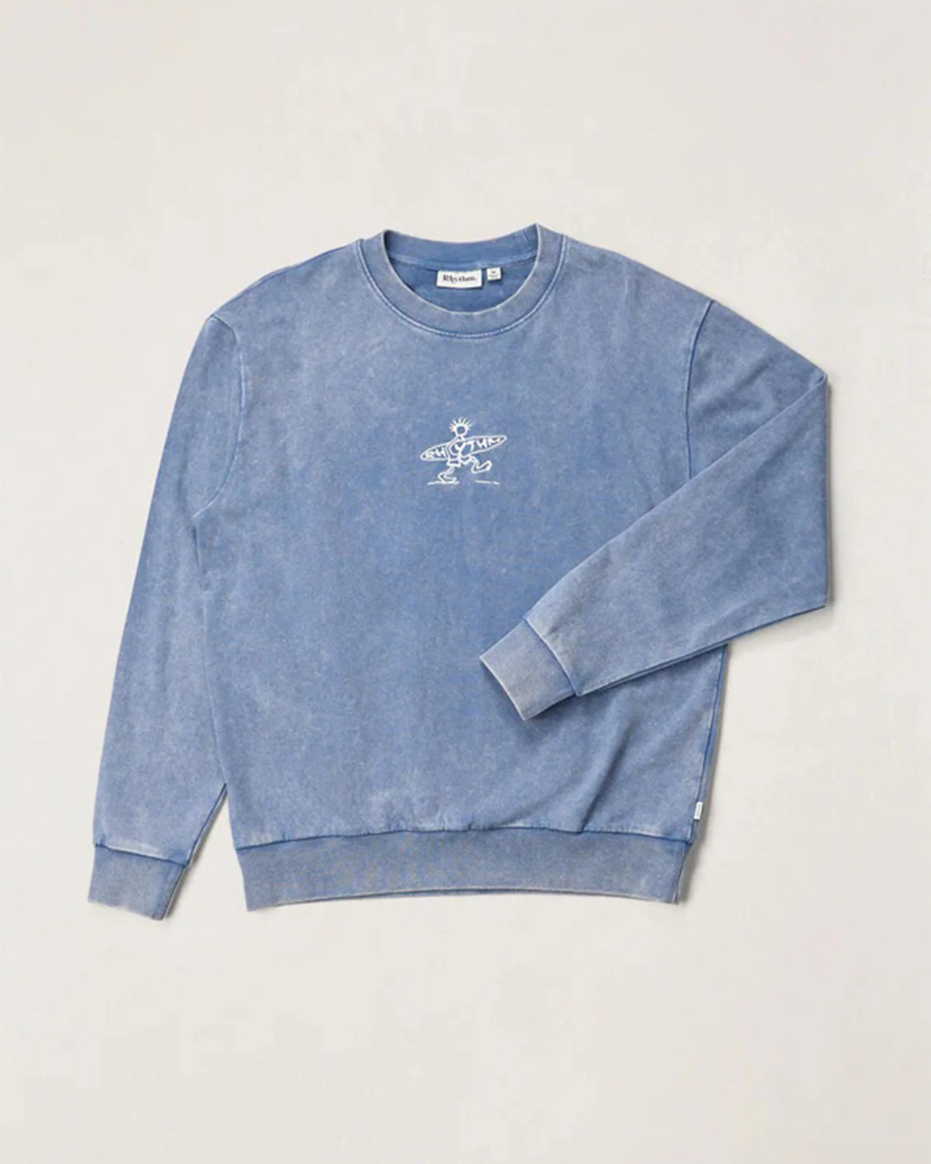 Drifter Salt Wash Crewneck - Slate