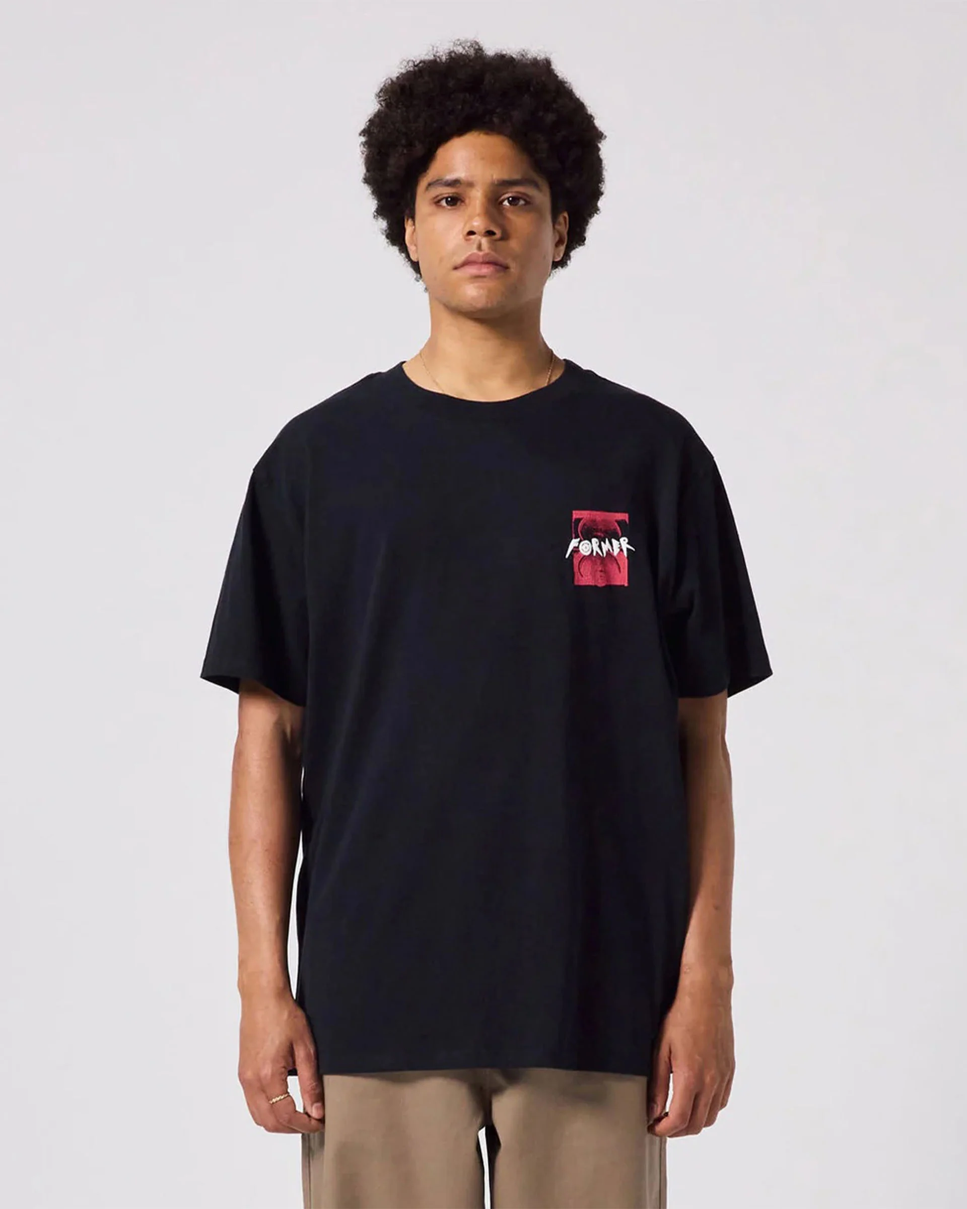 Droid Crux S/S T-Shirt - Black - Image 3