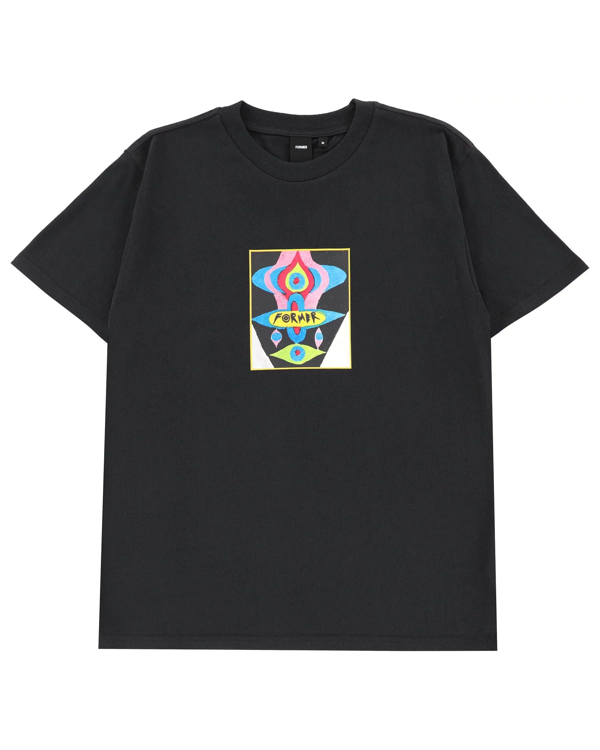 Droid Pastel S/S T-Shirt - Black