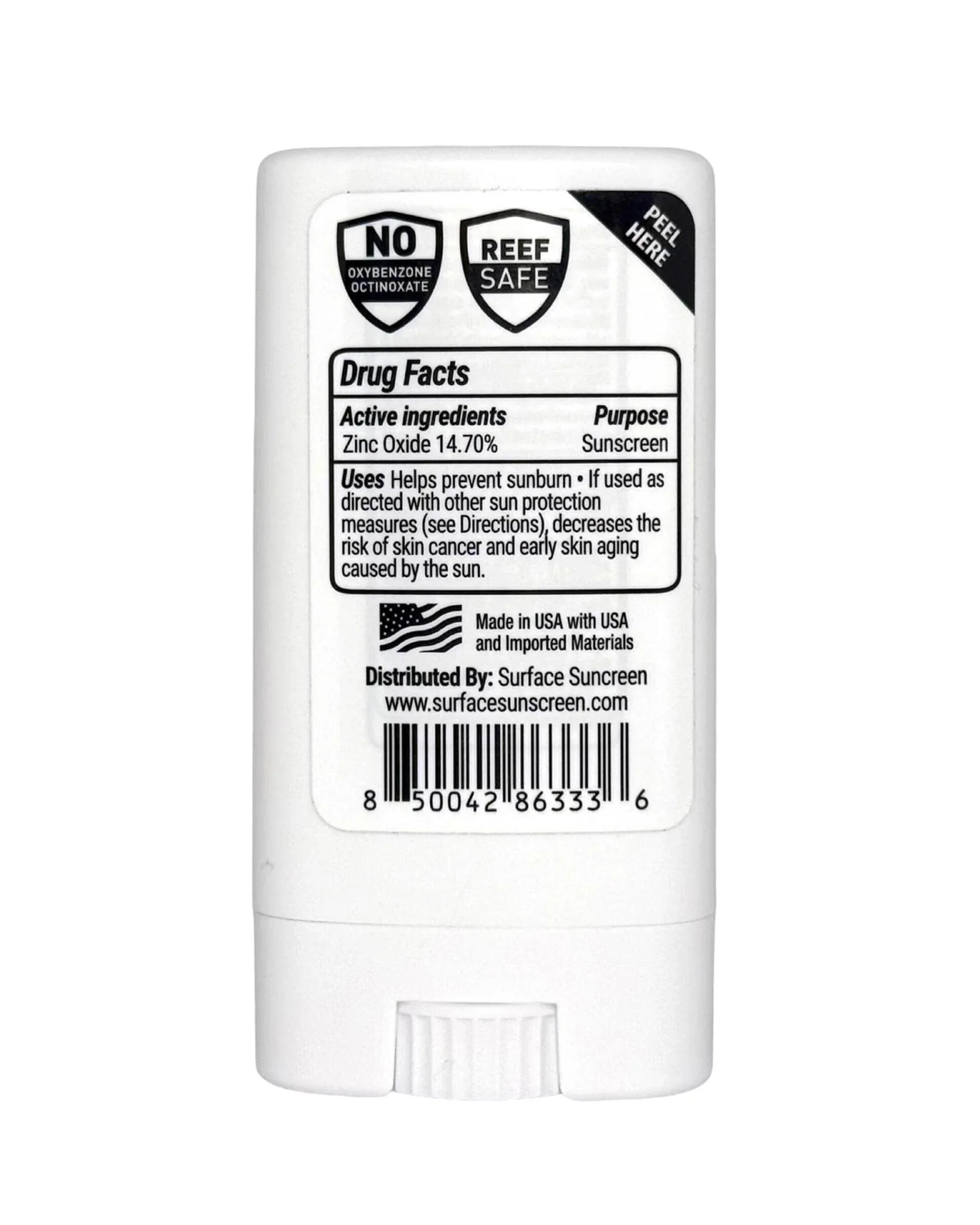 Dry Touch SPF 50 Mineral Face Stick 0.5 oz - Unscented - Image 4