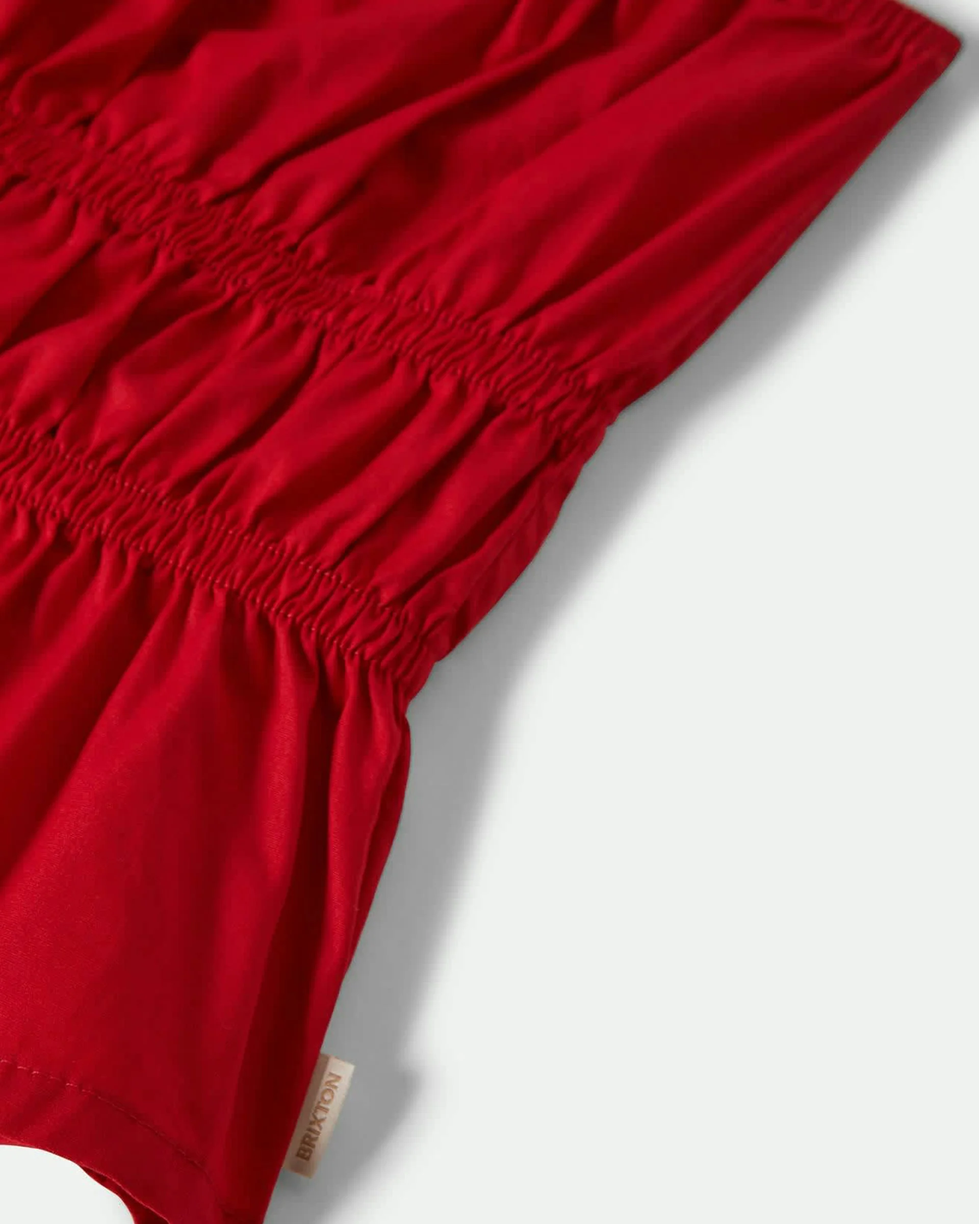 Eden Smocked Top - Crimson - Image 10