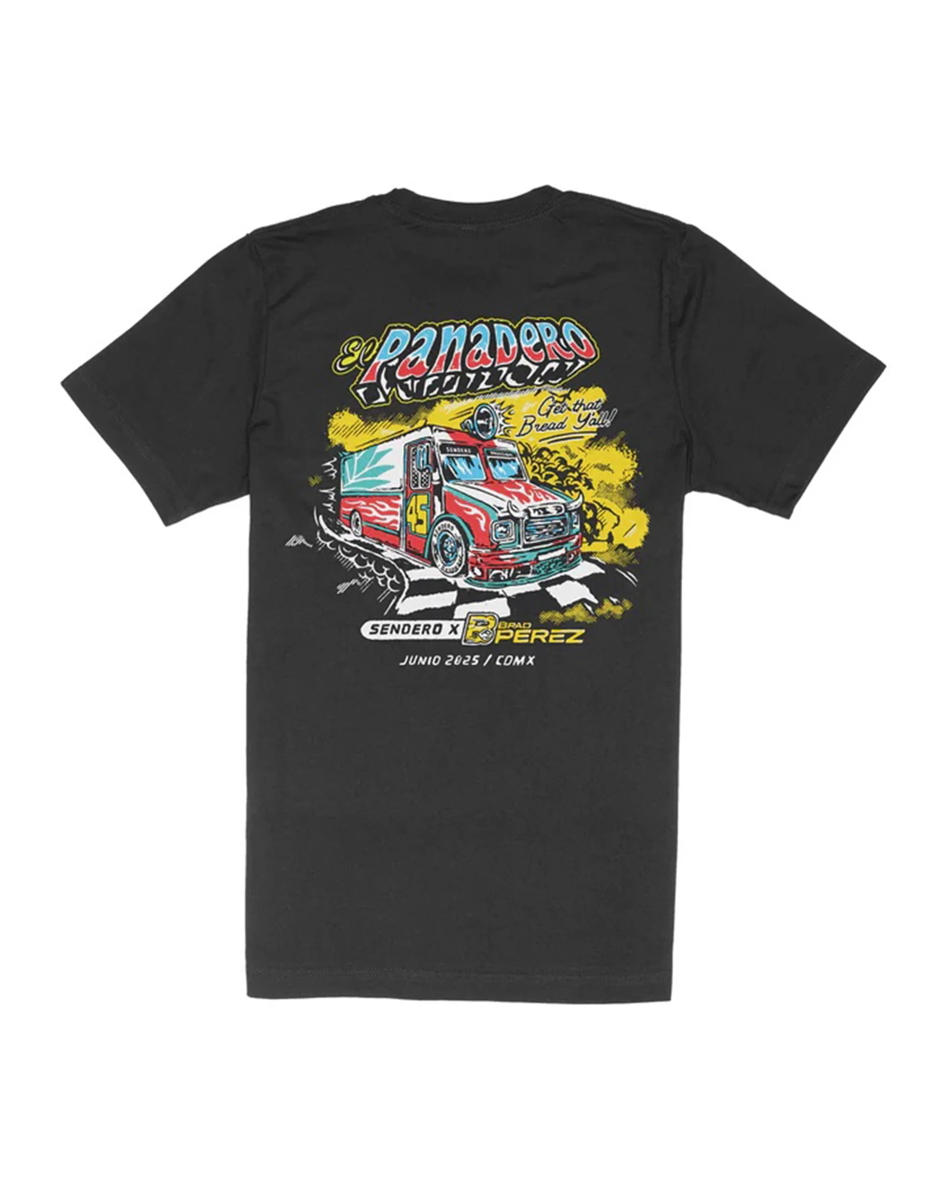 El Panadero Vintage S/S T-Shirt - Black