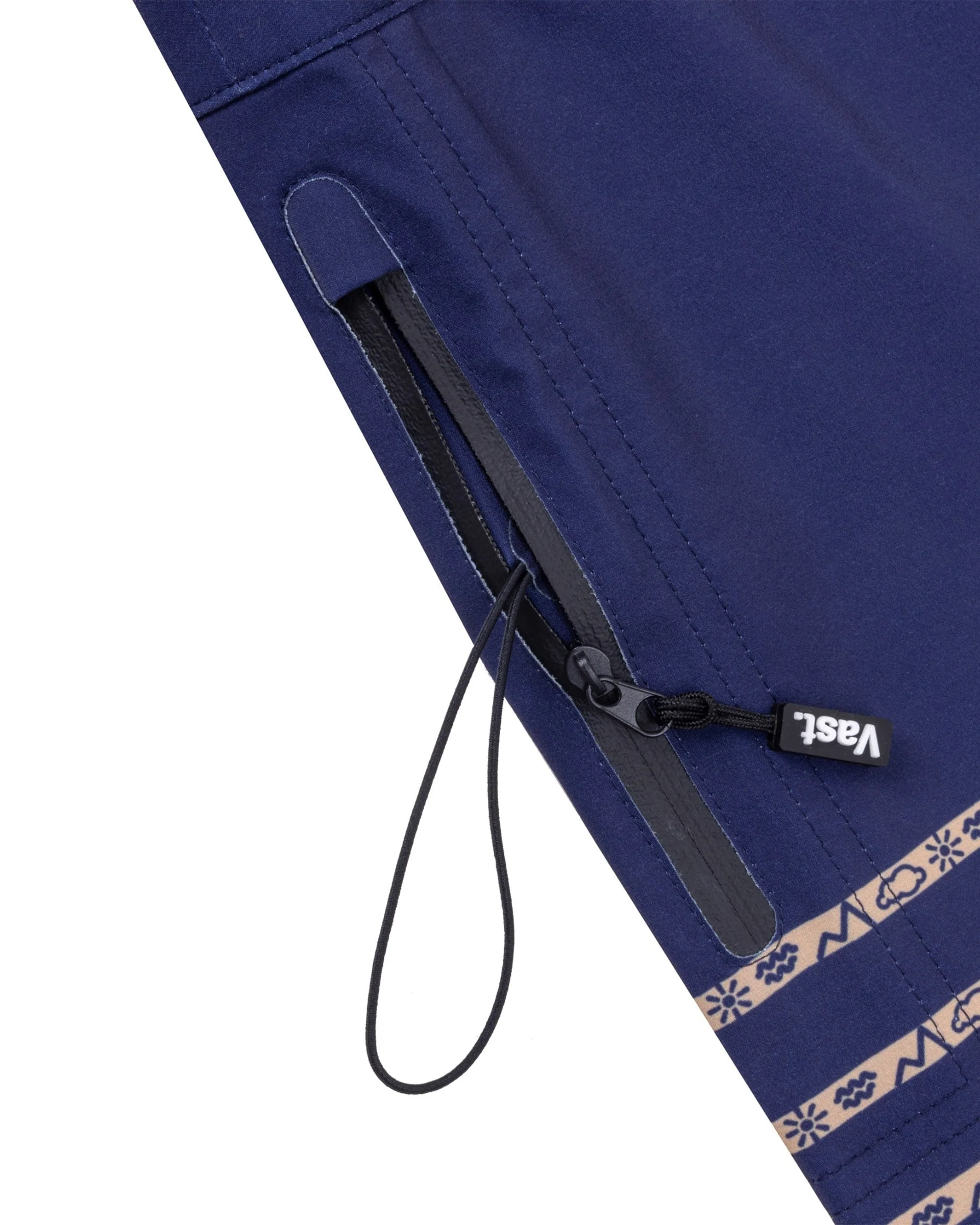 Elements Micro Stripe II - Navy - Image 3