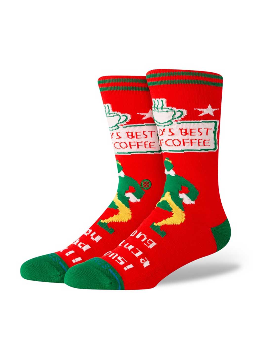Elf X Stance World's Best Crew Socks