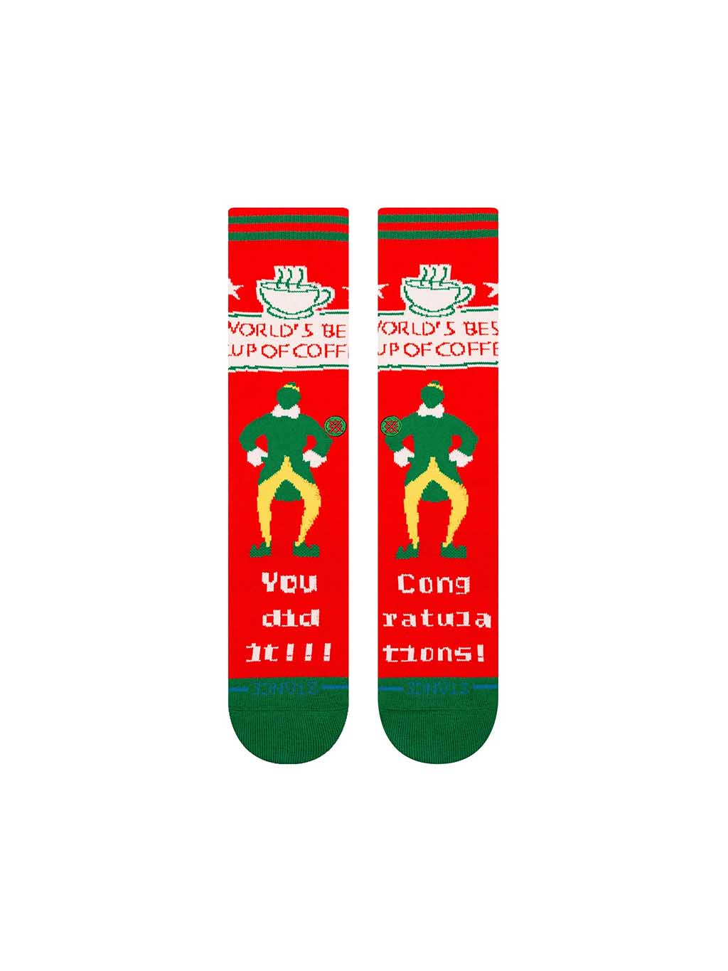 Elf X Stance World's Best Crew Socks - Image 2